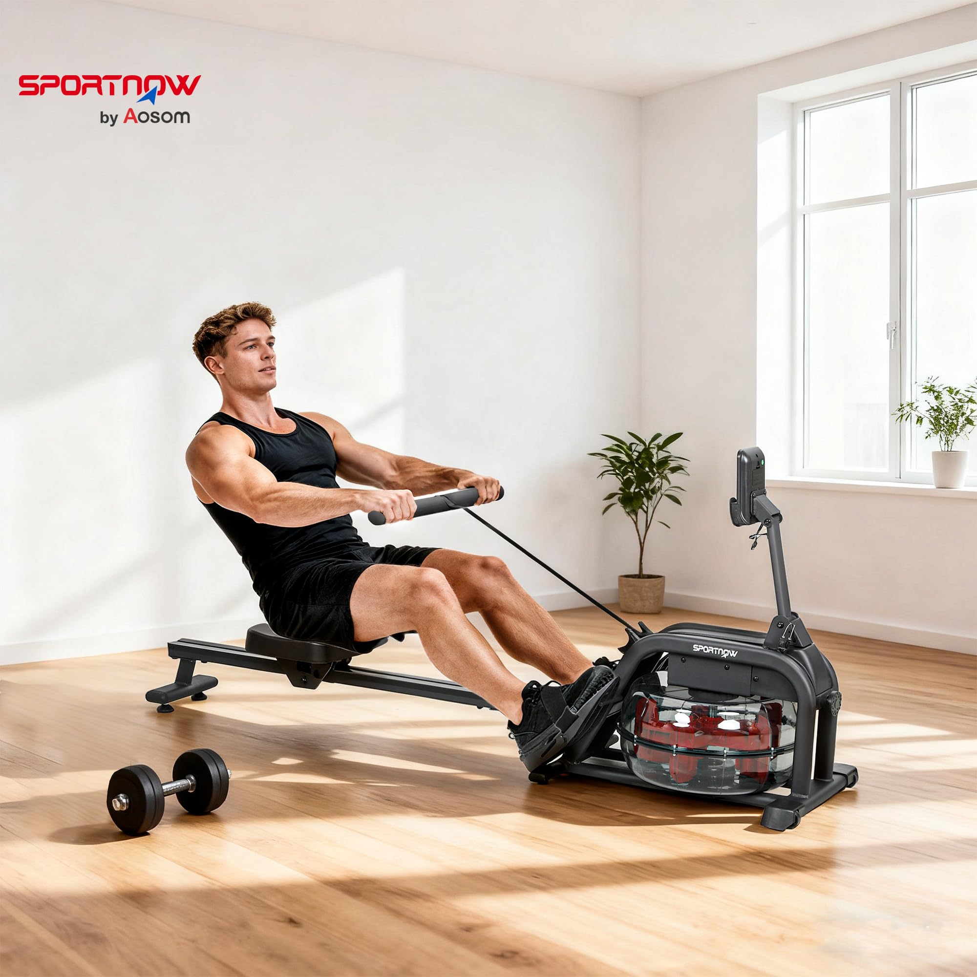 sportnow-wasser-ruderger-t-mit-lcd-display-ruderger-t-f-r-zuhause image 2