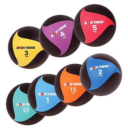 sport-thieme-medizinball-aus-gummi-0-8-kg-19-5-cm image 3