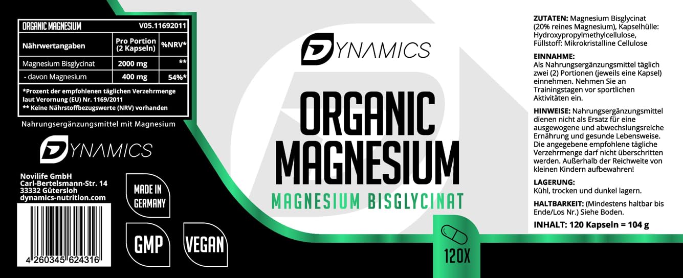 dynamics-nutrition-organic-magnesium-hochdosiert-kapseln-120-kapseln image 2