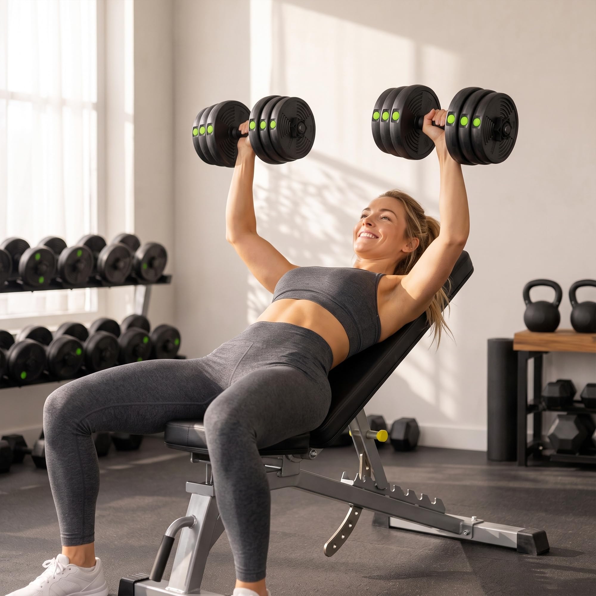 sportnow-2-in-1-hantel-set-verstellbar-30-kg-kurzhantel-und-langhantel image 8