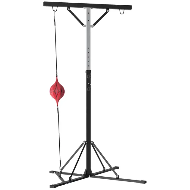 sportnow-boxsackst-nder-h-henverstellbar-175-220-cm-mit-speedball image 1