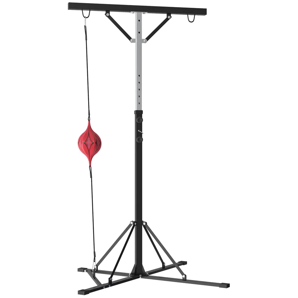 sportnow-boxsackst-nder-h-henverstellbar-175-220-cm-mit-speedball image 1