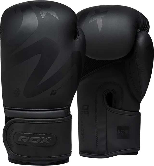 rdx-f15-noir-boxhandschuhe-10oz-convex-skin-leder-schwarz image 1