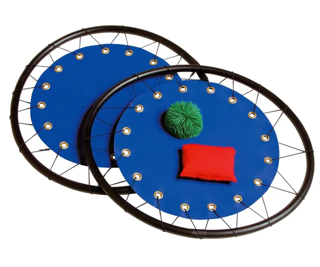 sport-thieme-trampolino-schl-ger-spiel-30-cm-mit-bohnens-ckchen image 1