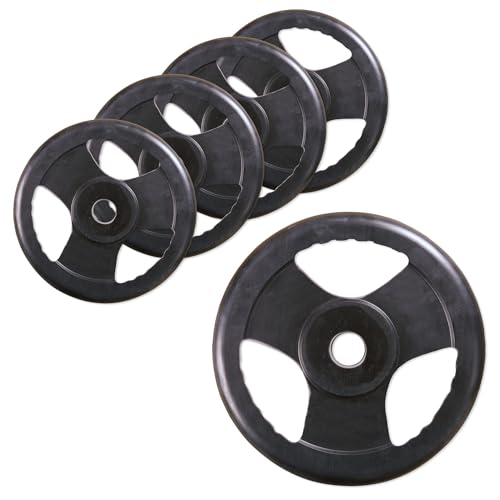 sport-thieme-wettkampf-hantelscheiben-gummiert-50-mm-5-25-kg image 4