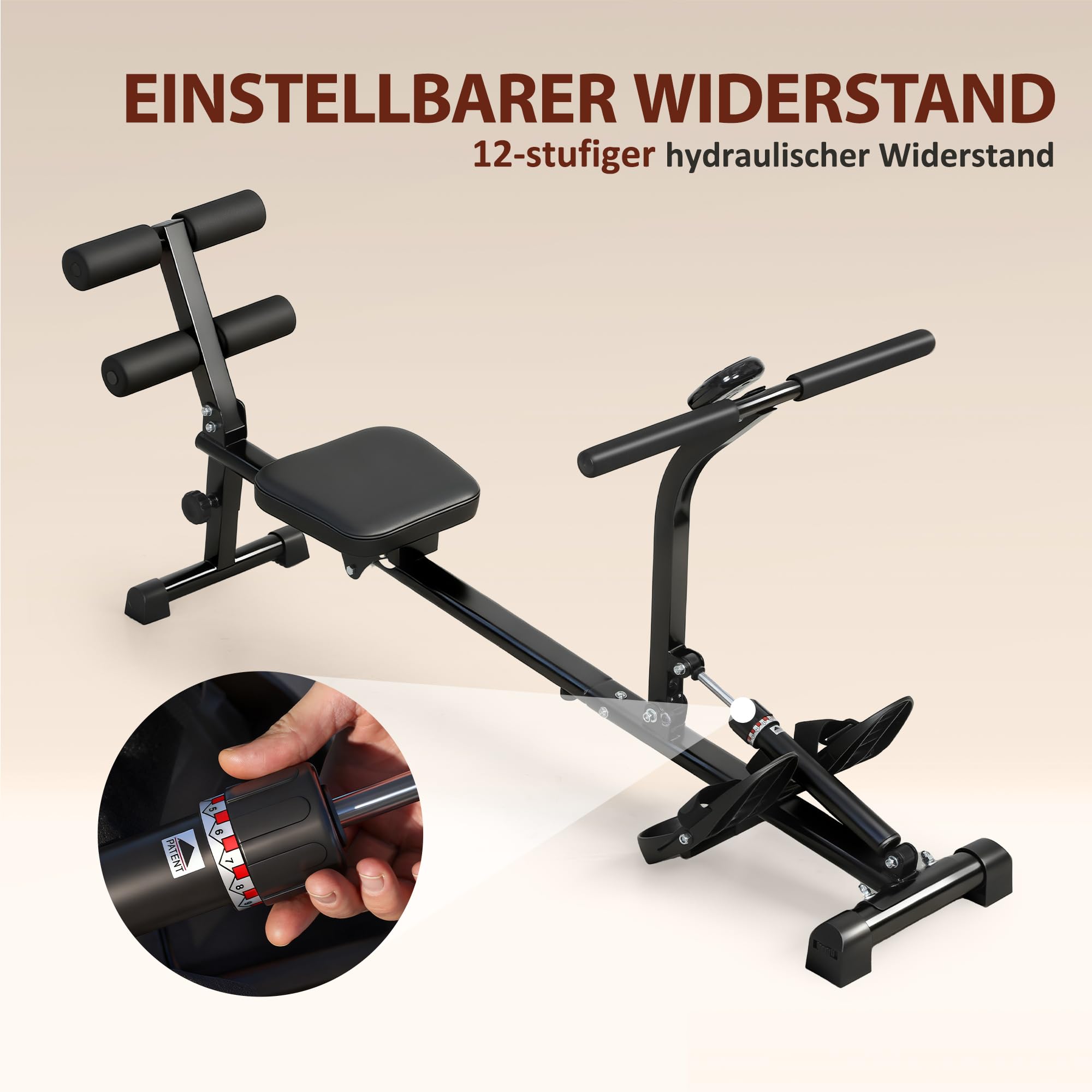 sportnow-ruderger-t-hydraulisch-12-stufen-mit-sit-up-funktion image 4