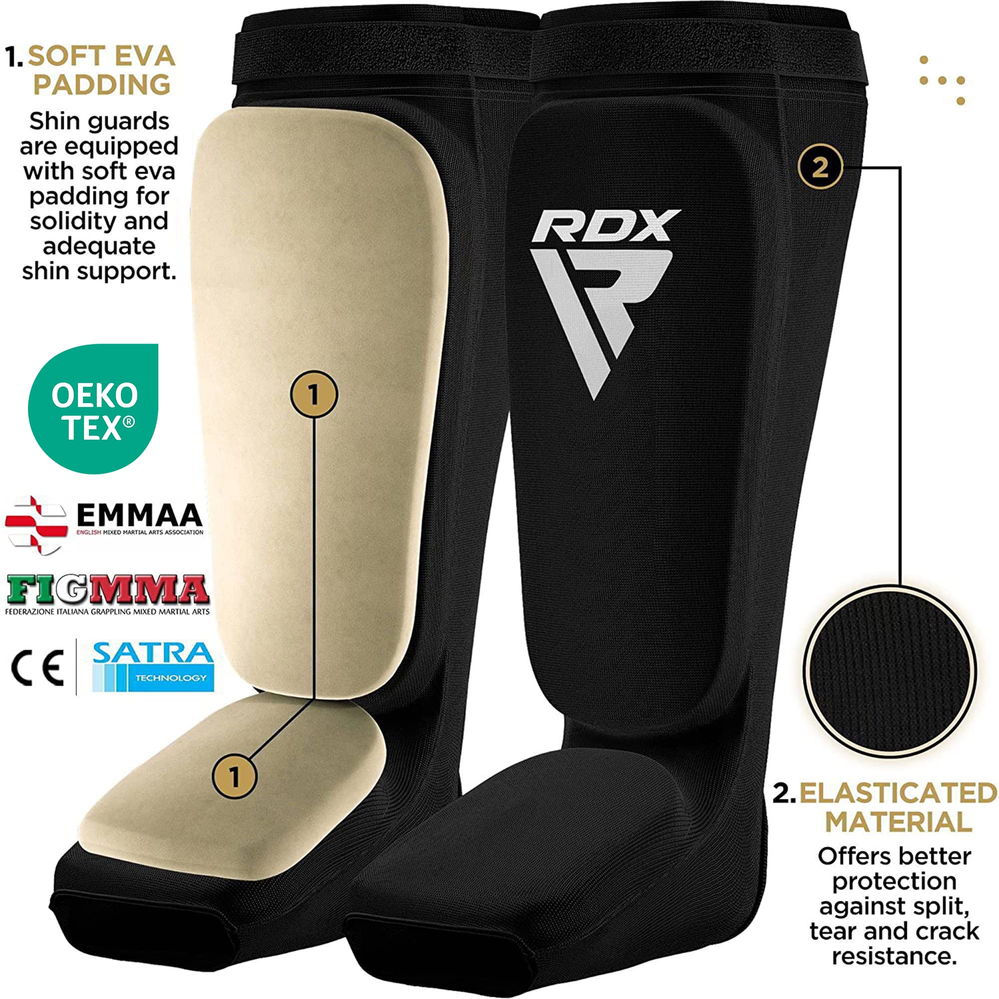 rdx-schienbeinschoner-muay-thai-kickboxen-mma image 2