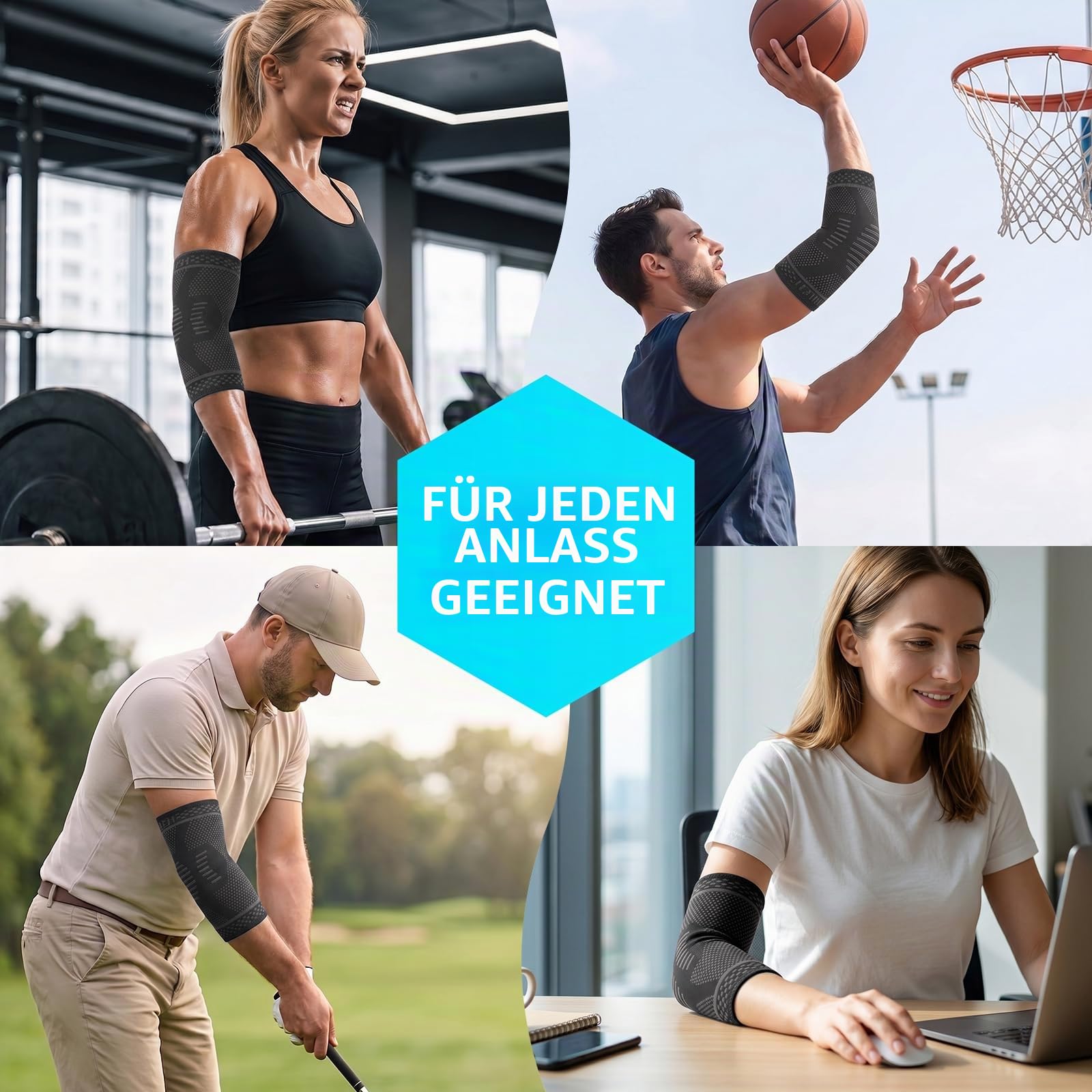 lexniush-ellenbogenbandage-kompressions-bandage-f-r-tennisarm image 7