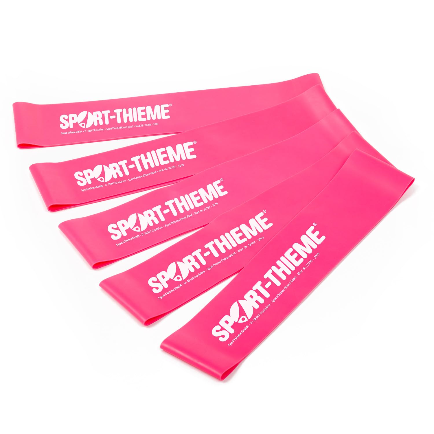 sport-thieme-performer-rubberbands-5er-set-24x5-cm-miniband-naturkautschuk image 2