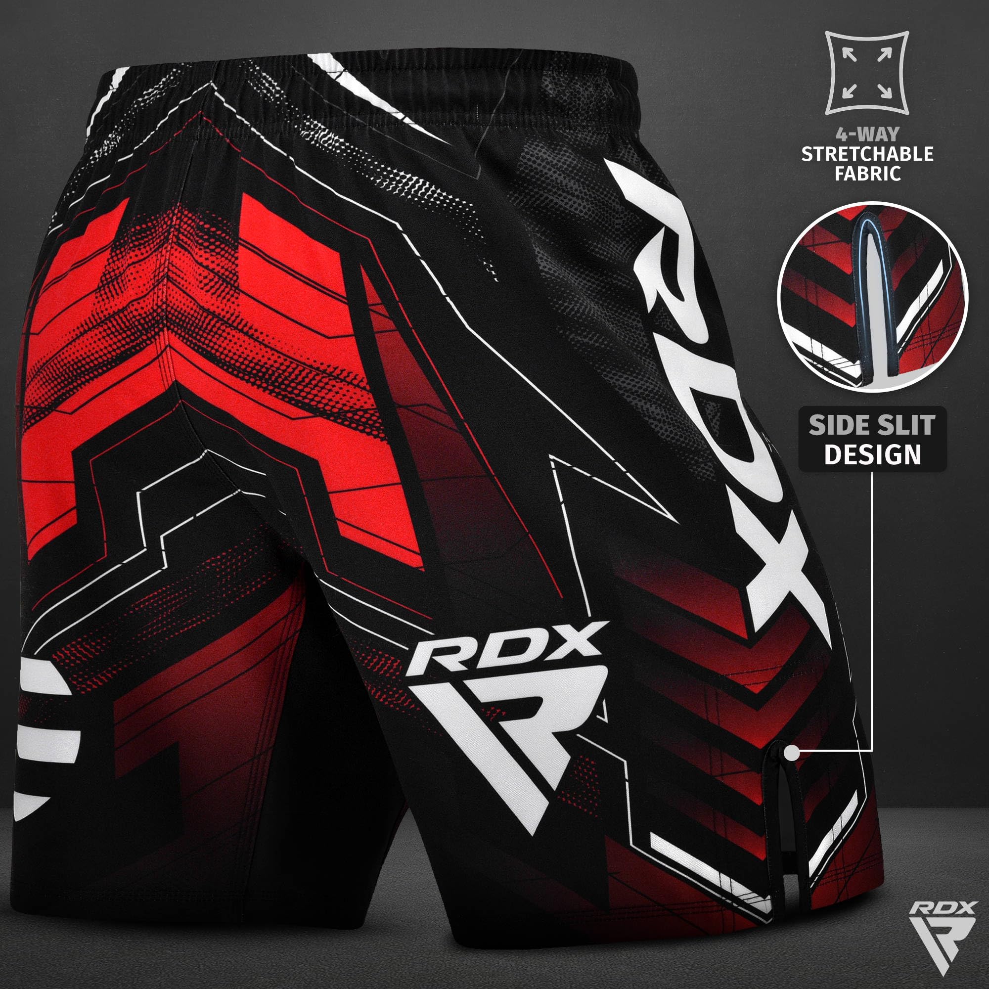 rdx-mma-shorts-herren-kampfsport-trainingshose-kurz-f-r-boxen-muay-thai-grapplin image 4