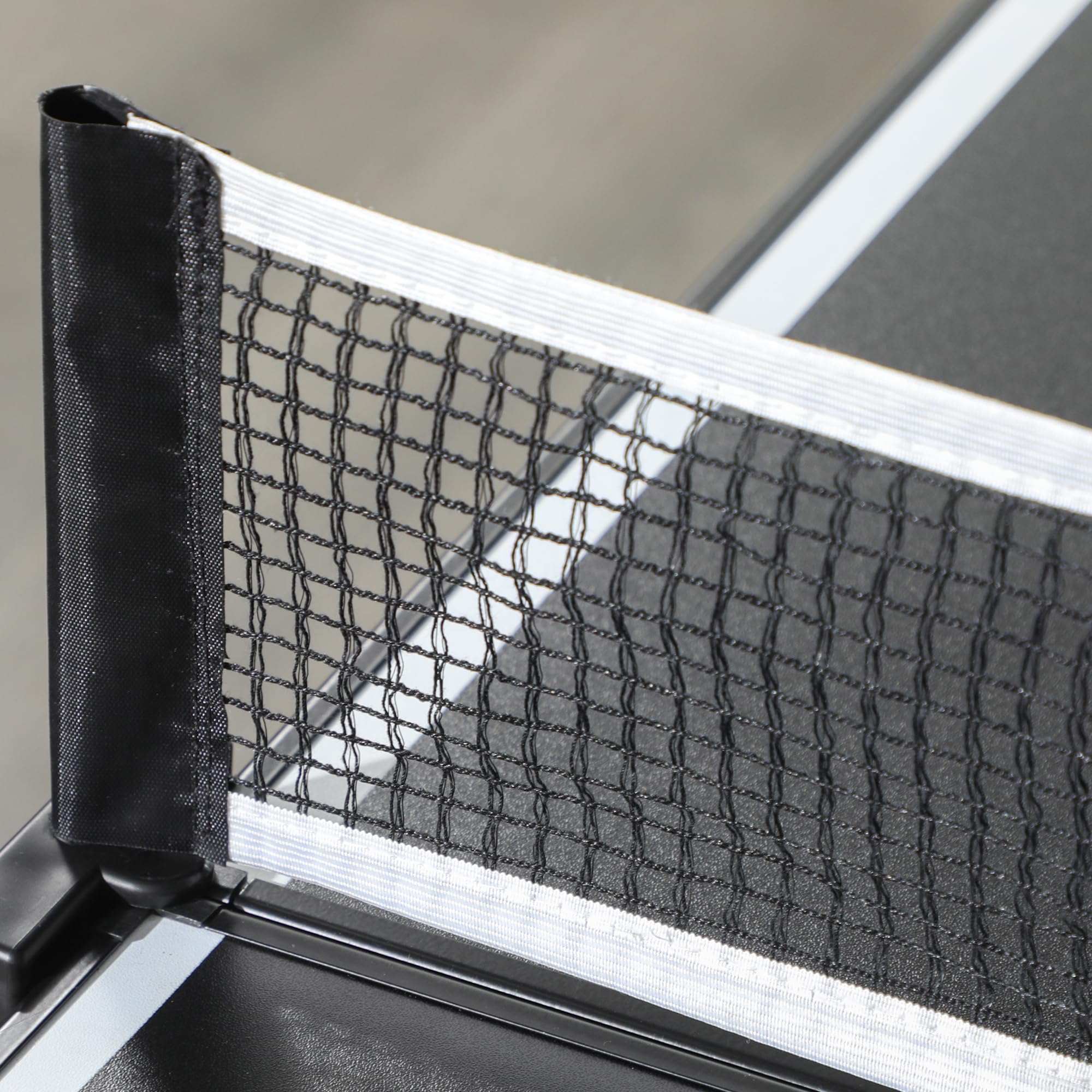 sportnow-mini-tischtennisplatte-klappbar-152-cm-mit-netz-schwarz image 5