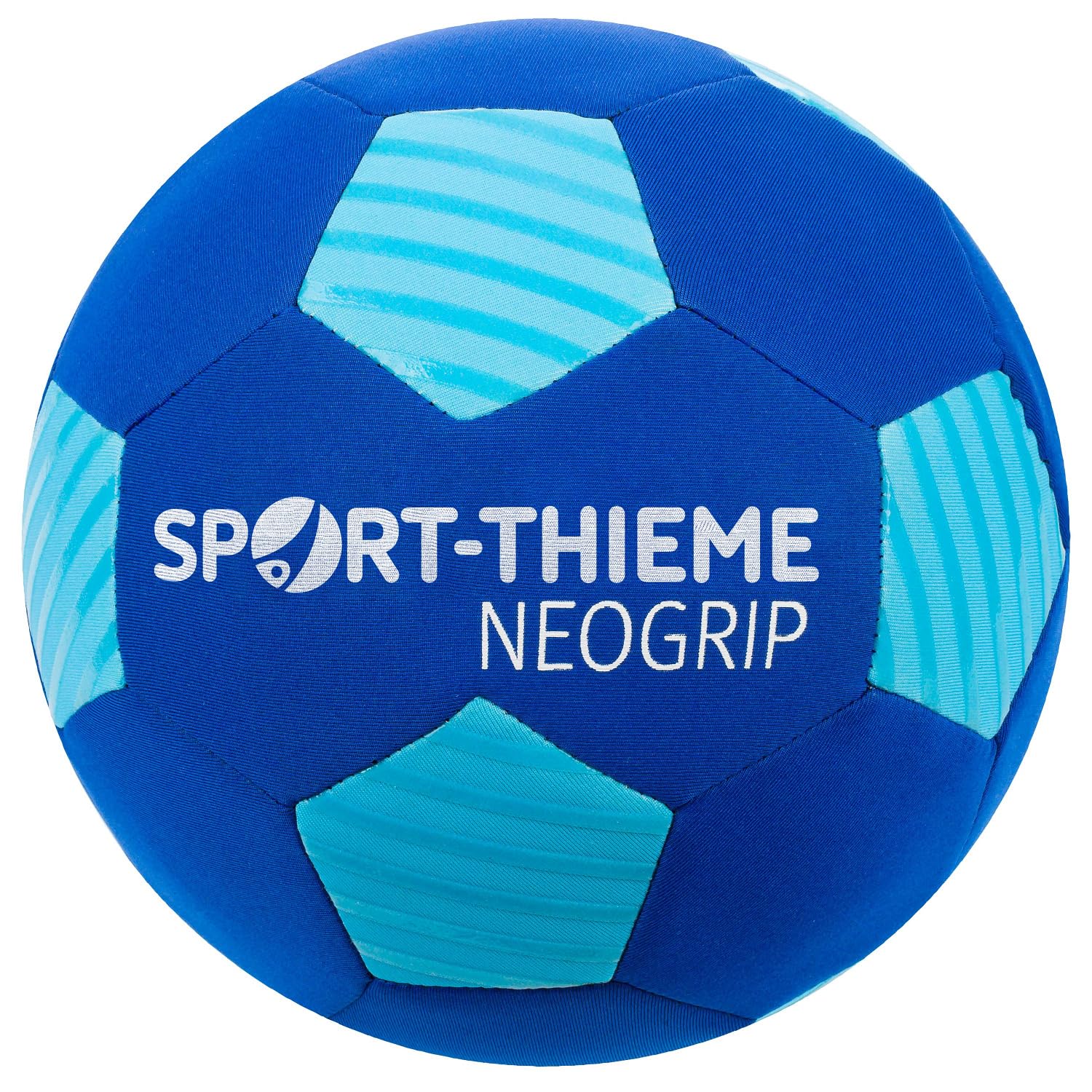 sport-thieme-neopren-beachsoccer-ball-neogrip-wasserabweisend-22-cm-300-g-blau image 1