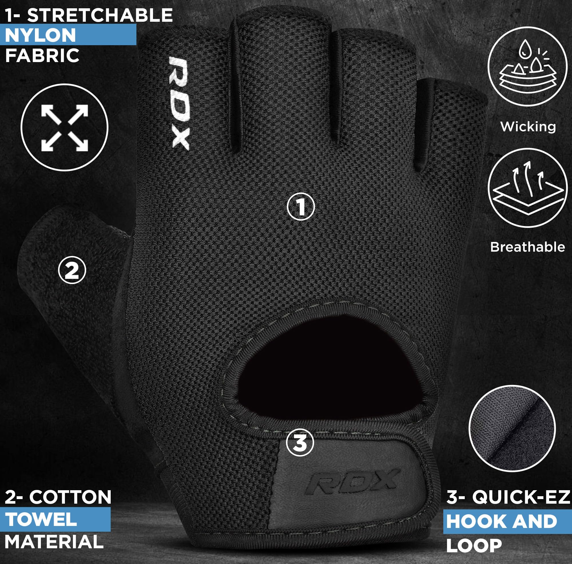 rdx-fitness-handschuhe-krafttraining-trainingshandschuhe-mit-handgelenkschutz image 2