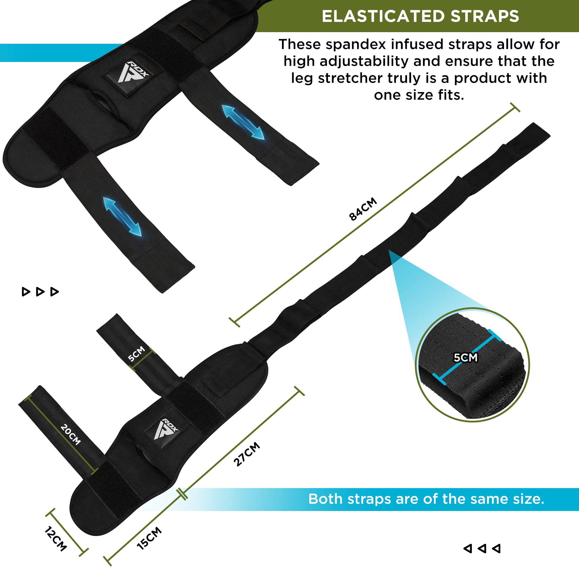 rdx-yoga-stretching-strap-verstellbarer-ballett-stretch-gurt-mit-6-schlaufen-f-r image 5