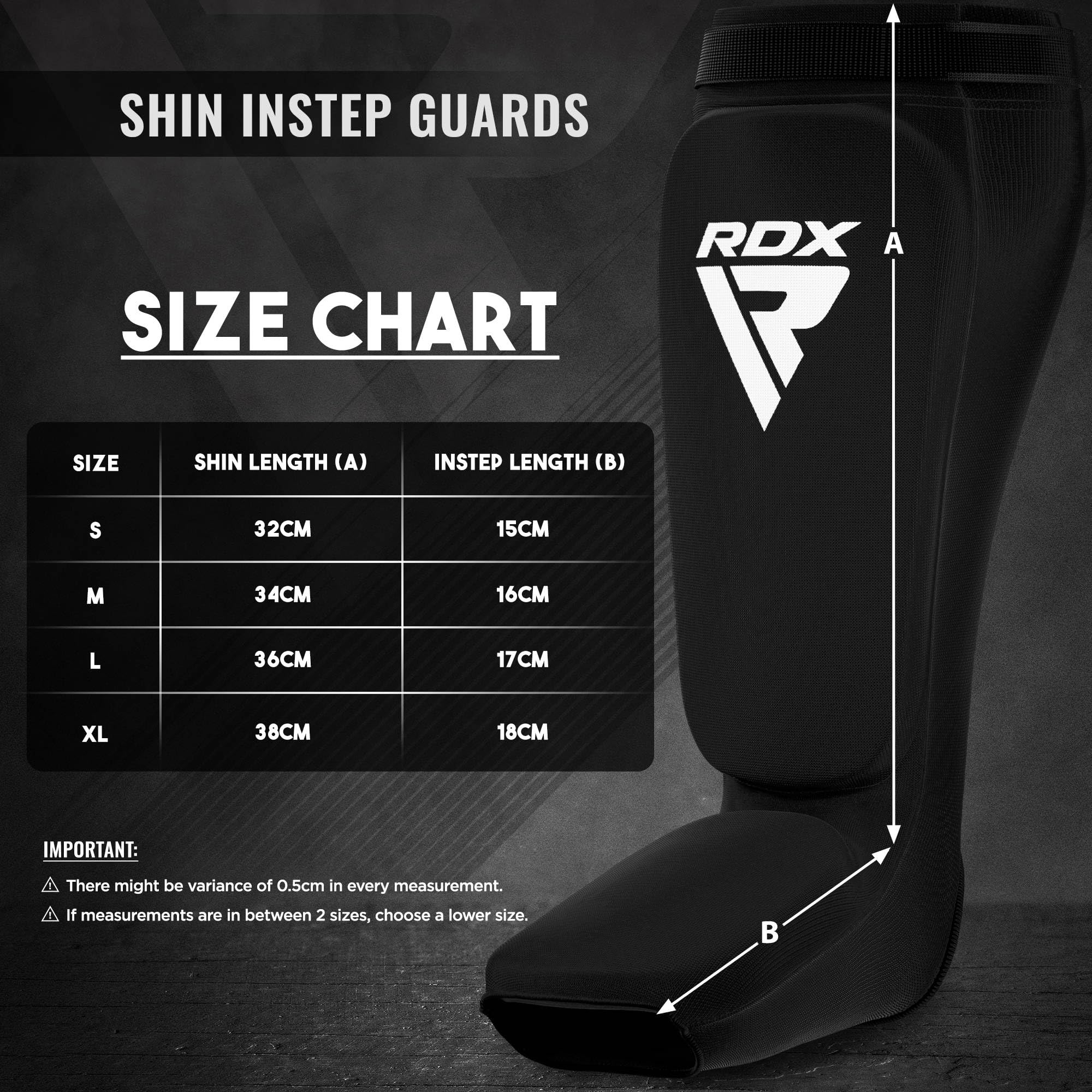 rdx-schienbeinschoner-kickboxen-muay-thai-shin-pads-mit-spannschutz-ce-satra image 4