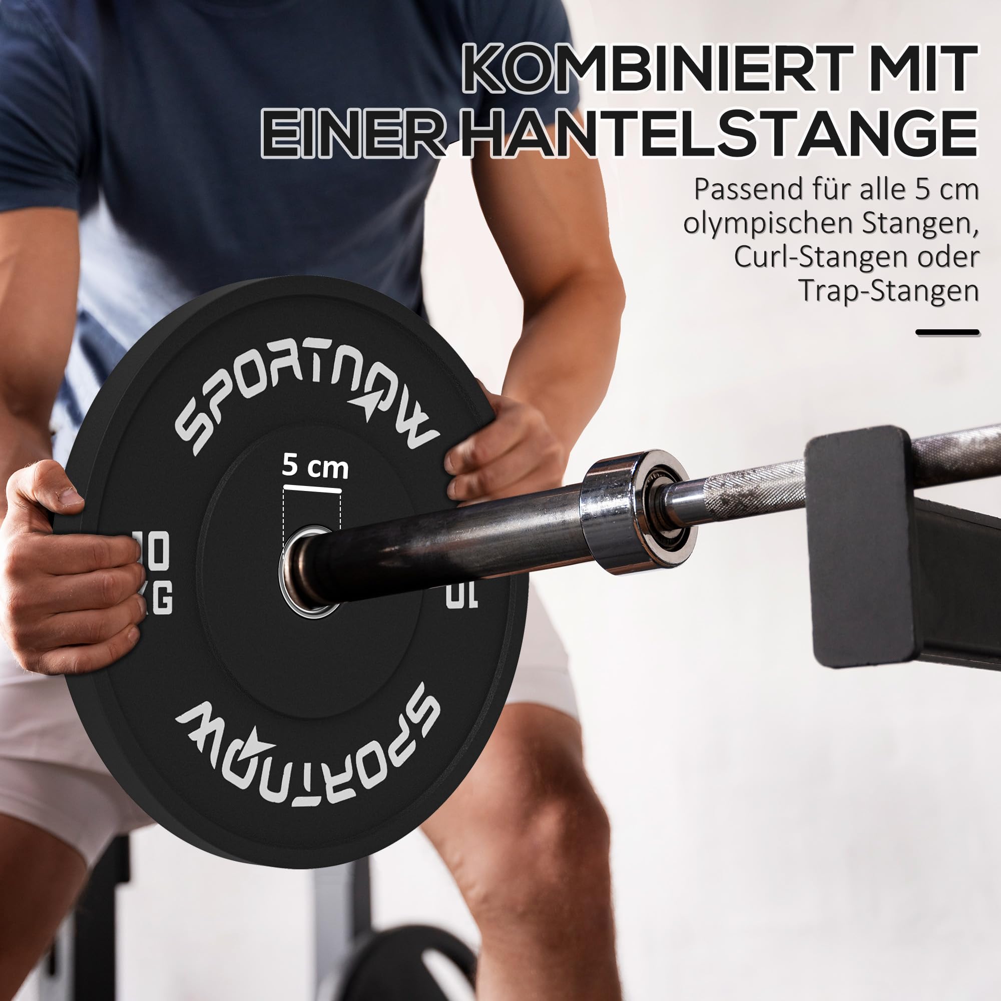 sportnow-2er-set-olympische-hantelgewichte-2x10kg-50mm image 5