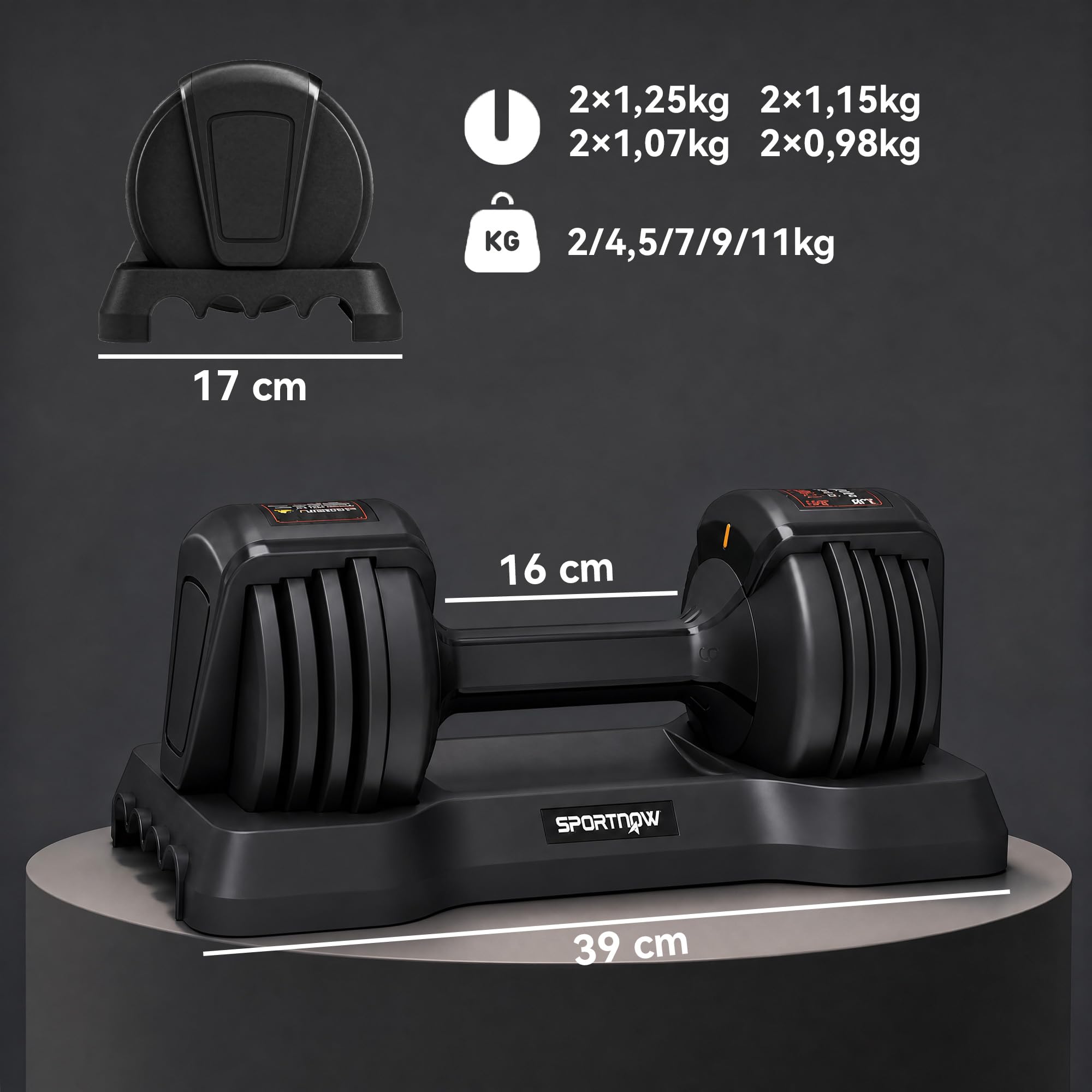 sportnow-verstellbare-hantel-2-11-kg-mit-one-touch-drehregler image 7