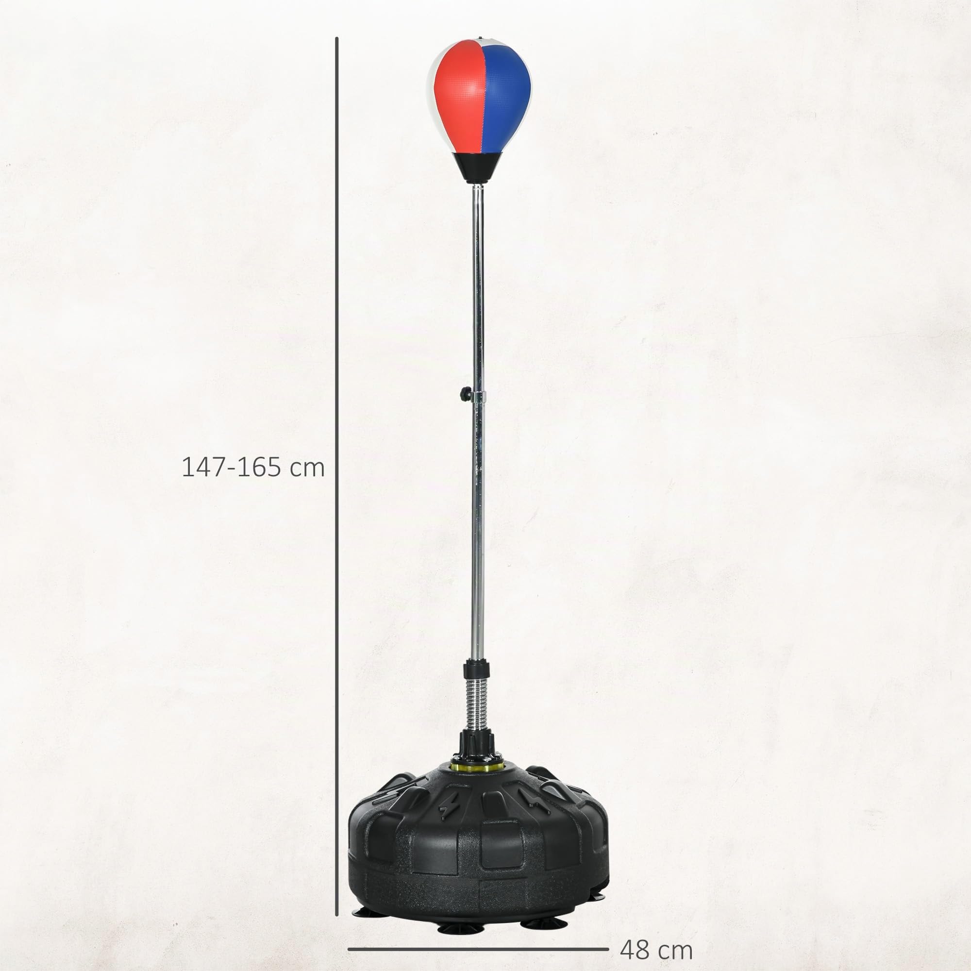 sportnow-punchingball-147-165-cm-h-henverstellbar-standboxball-schwarz image 7