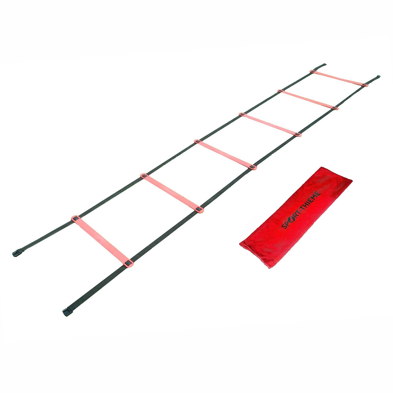 sport-thieme-koordinationsleiter-agility-recycled-verstellbare-trainingsleiter-m image 1