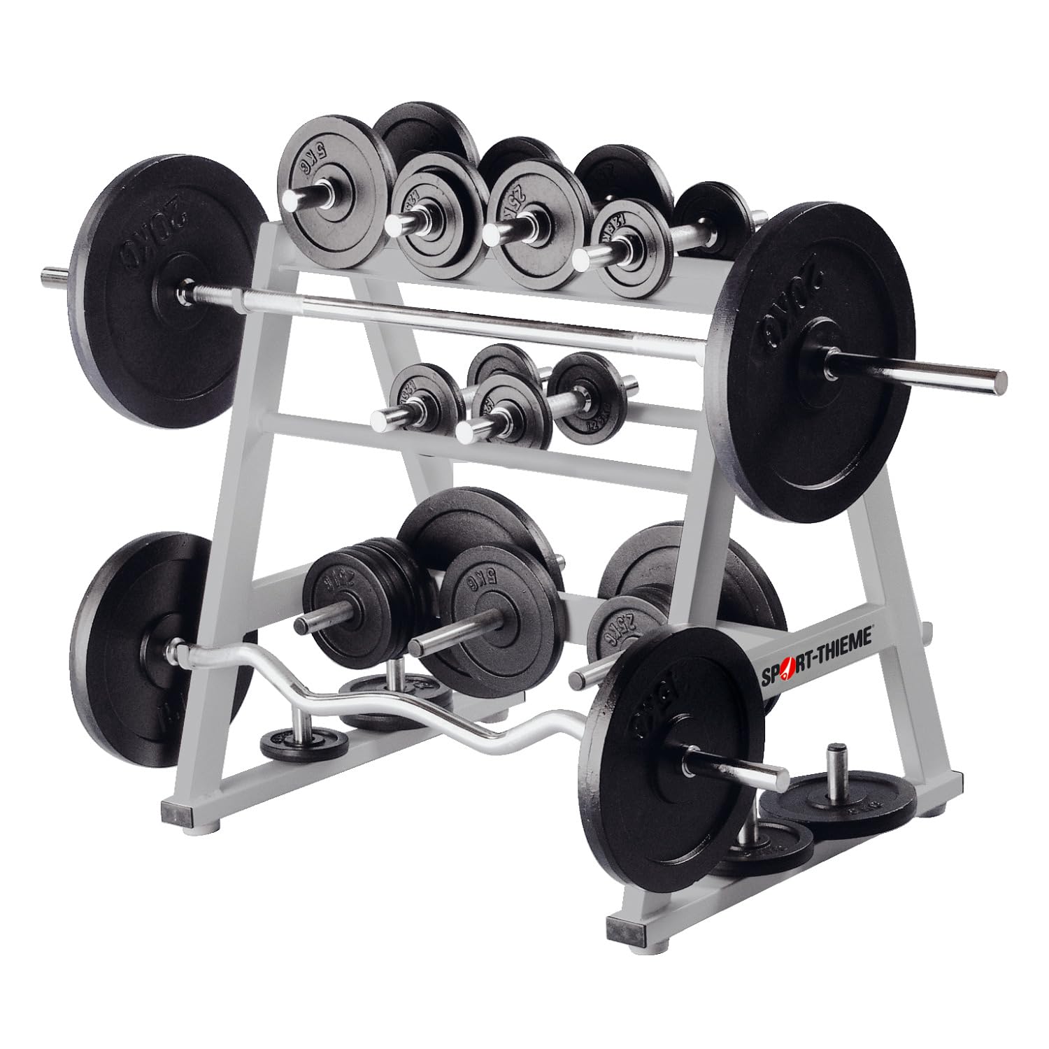 sport-thieme-hantel-ablagest-nder-profi-chrom-500-kg image 1