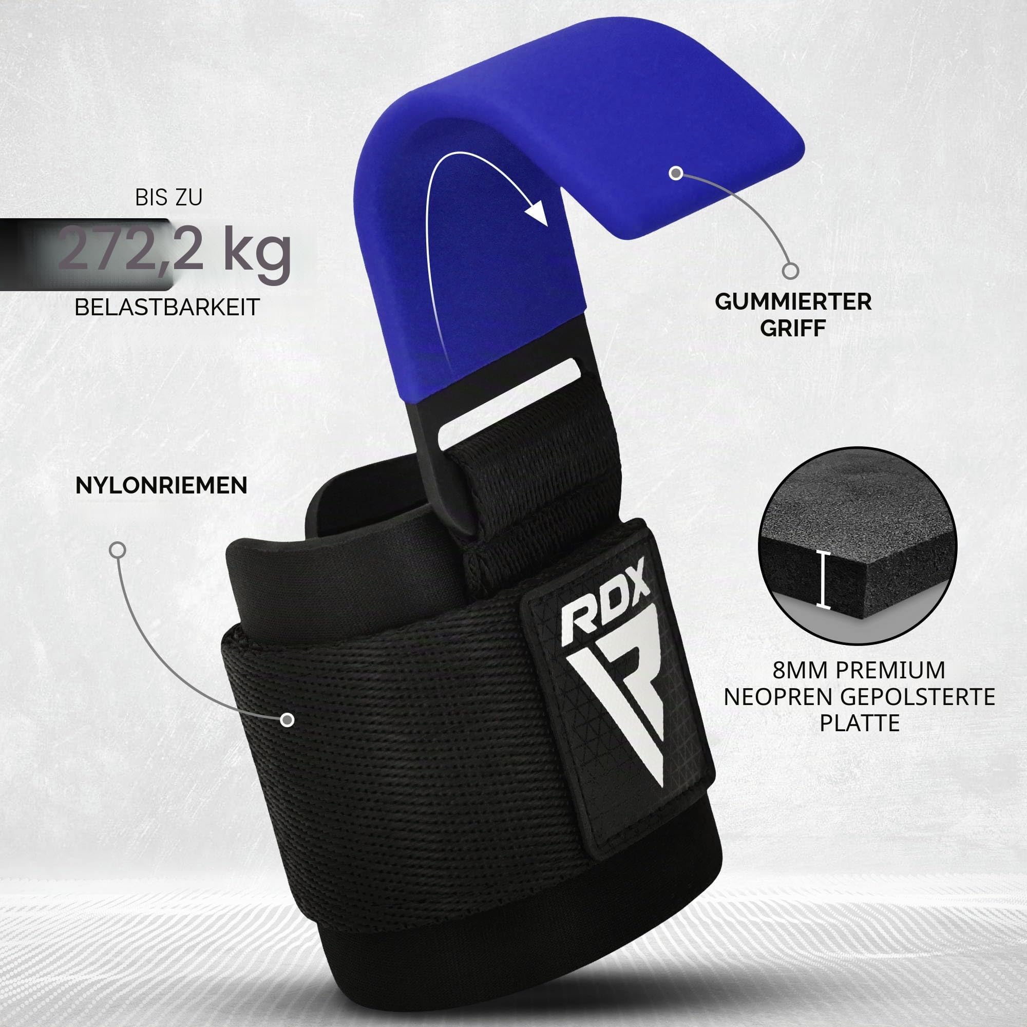 rdx-zughilfen-haken-krafttraining-powerlifting-lifting-hooks-mit-8mm-handgelenks image 2