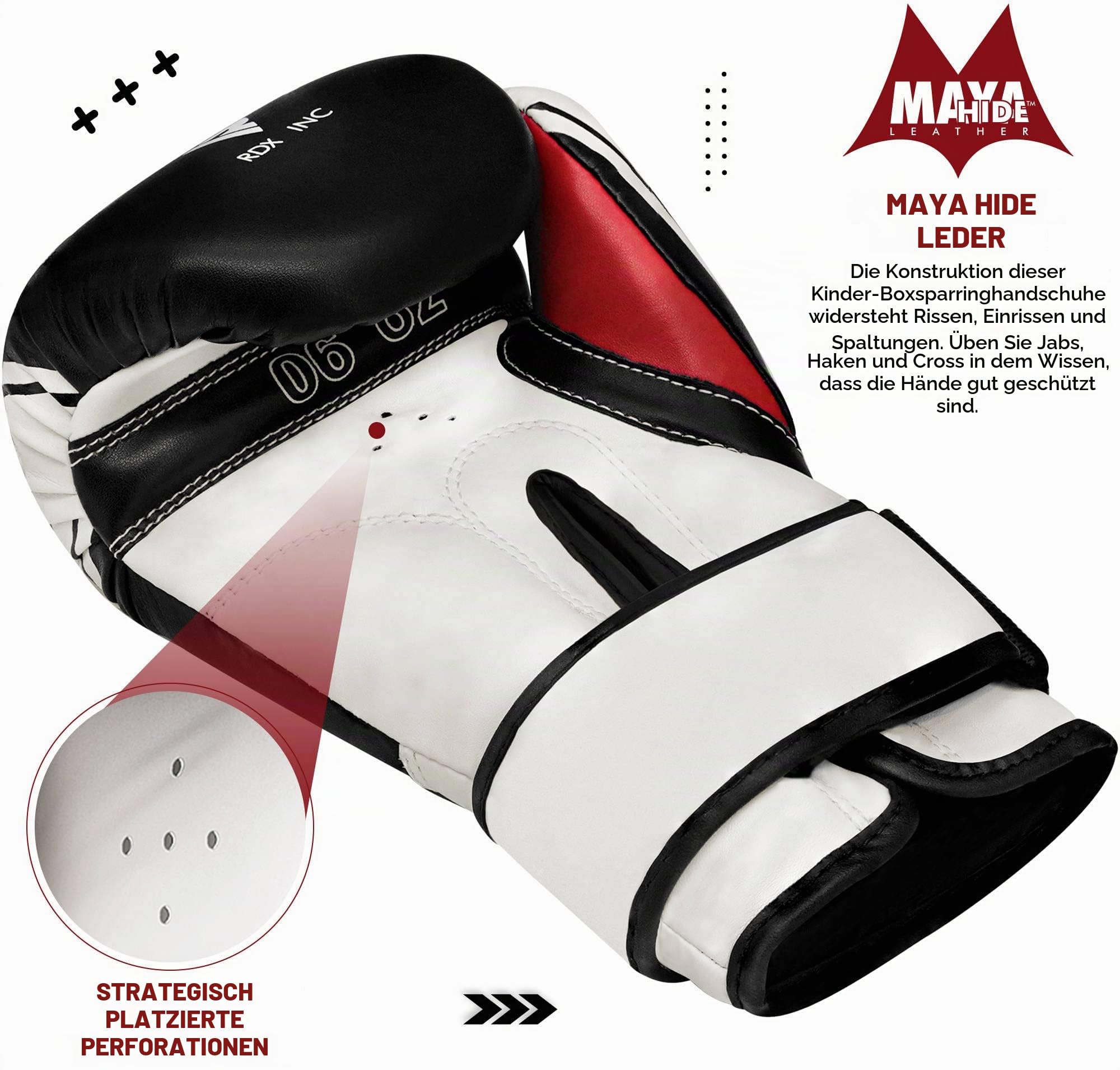 rdx-kinder-boxhandschuhe-4oz-6oz-maya-hide-leder image 6