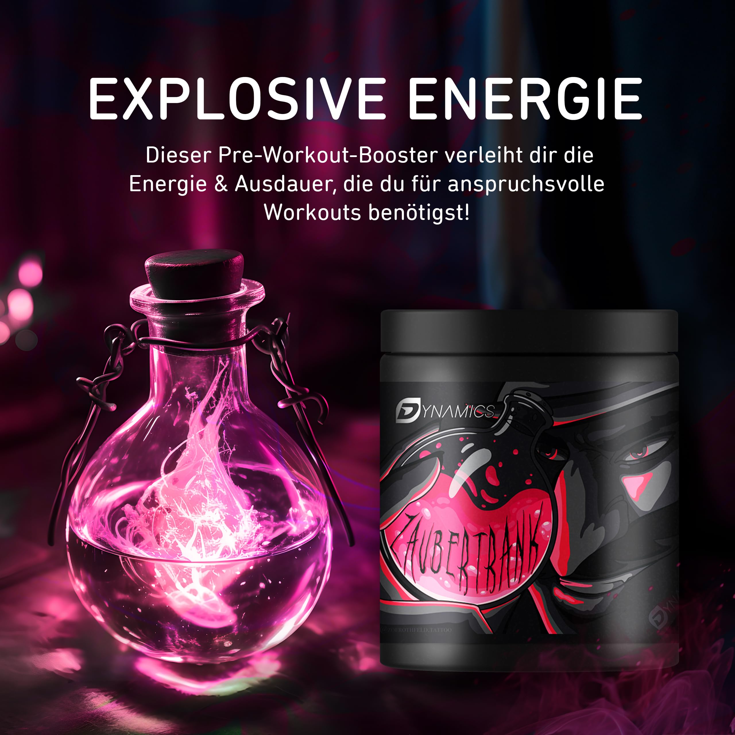 dynamics-zaubertrank-pre-workout-booster-288g-erdbeere-kiwi image 6