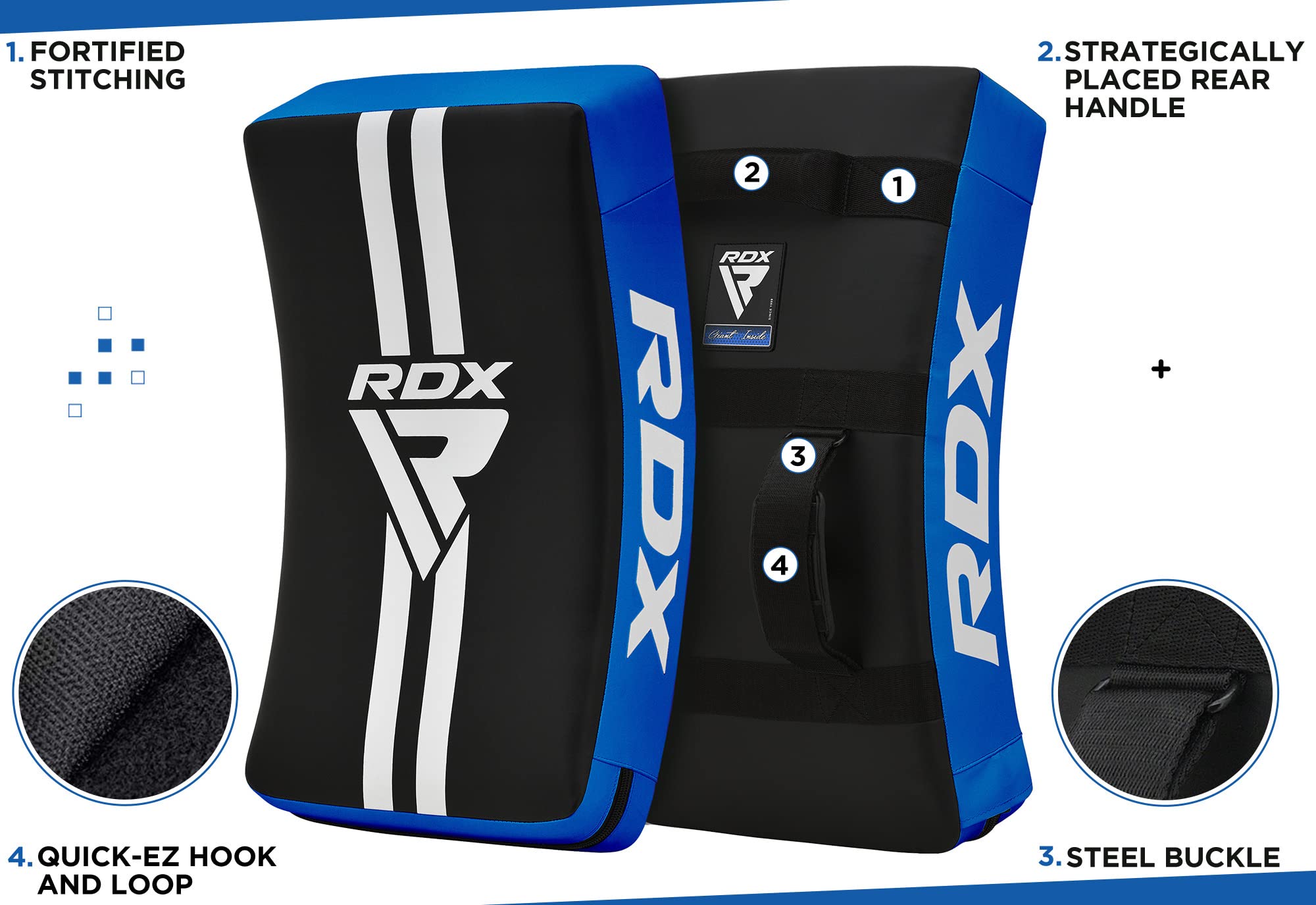 rdx-schlagpratze-thaiboxen-kick-shield-gew-lbt-60-cm image 2