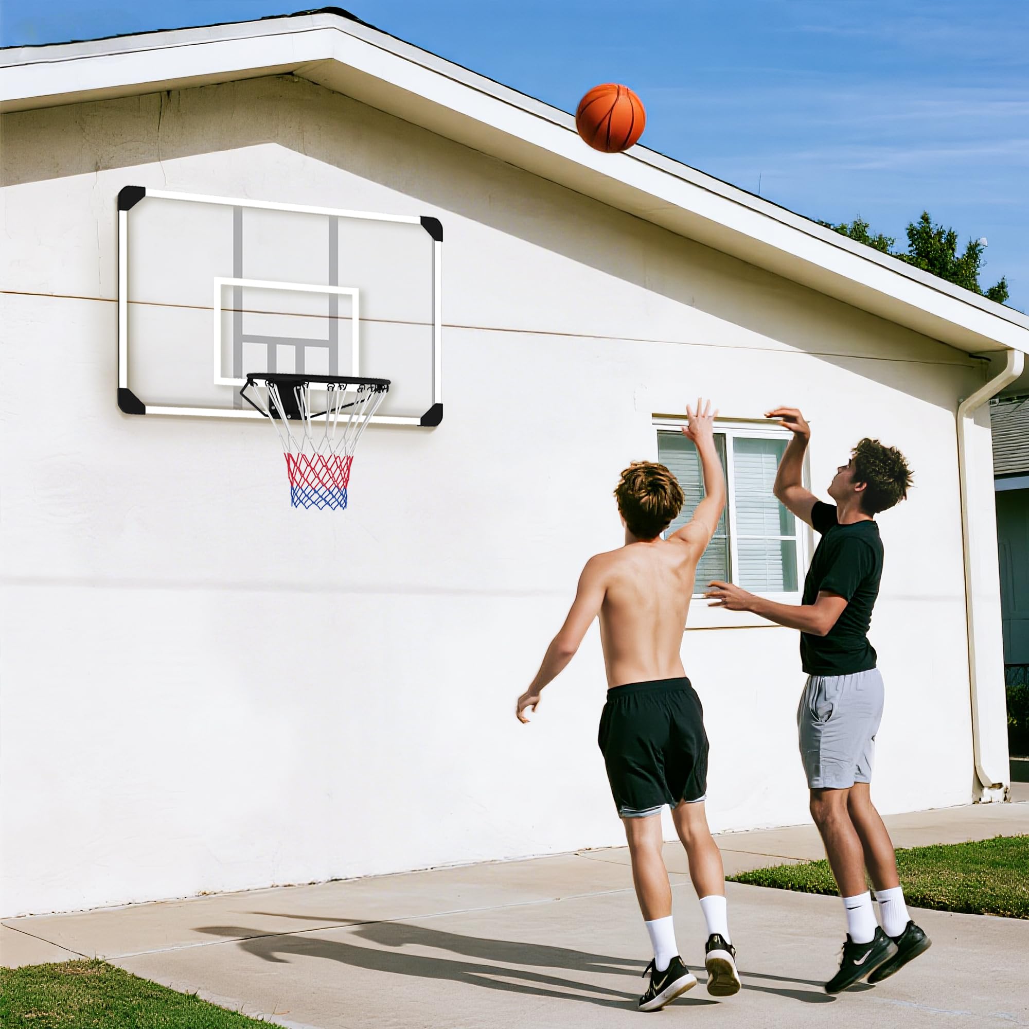 sportnow-basketballkorb-mit-wandhalterung-indoor-outdoor-f-r-jugendliche-und-erw image 8