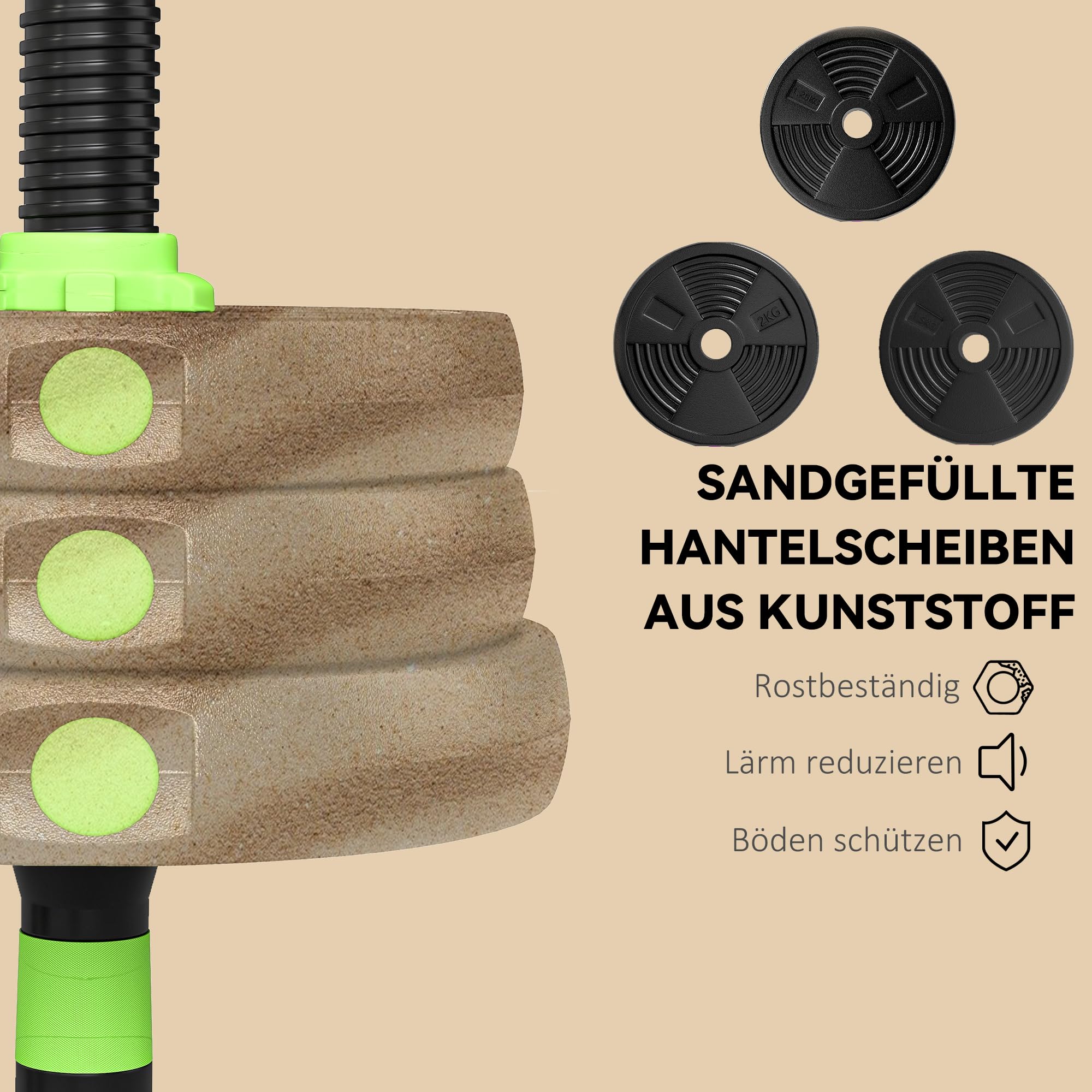 sportnow-3-in-1-hantelset-verstellbar-15-30-kg-kurzhantel-langhantel image 6