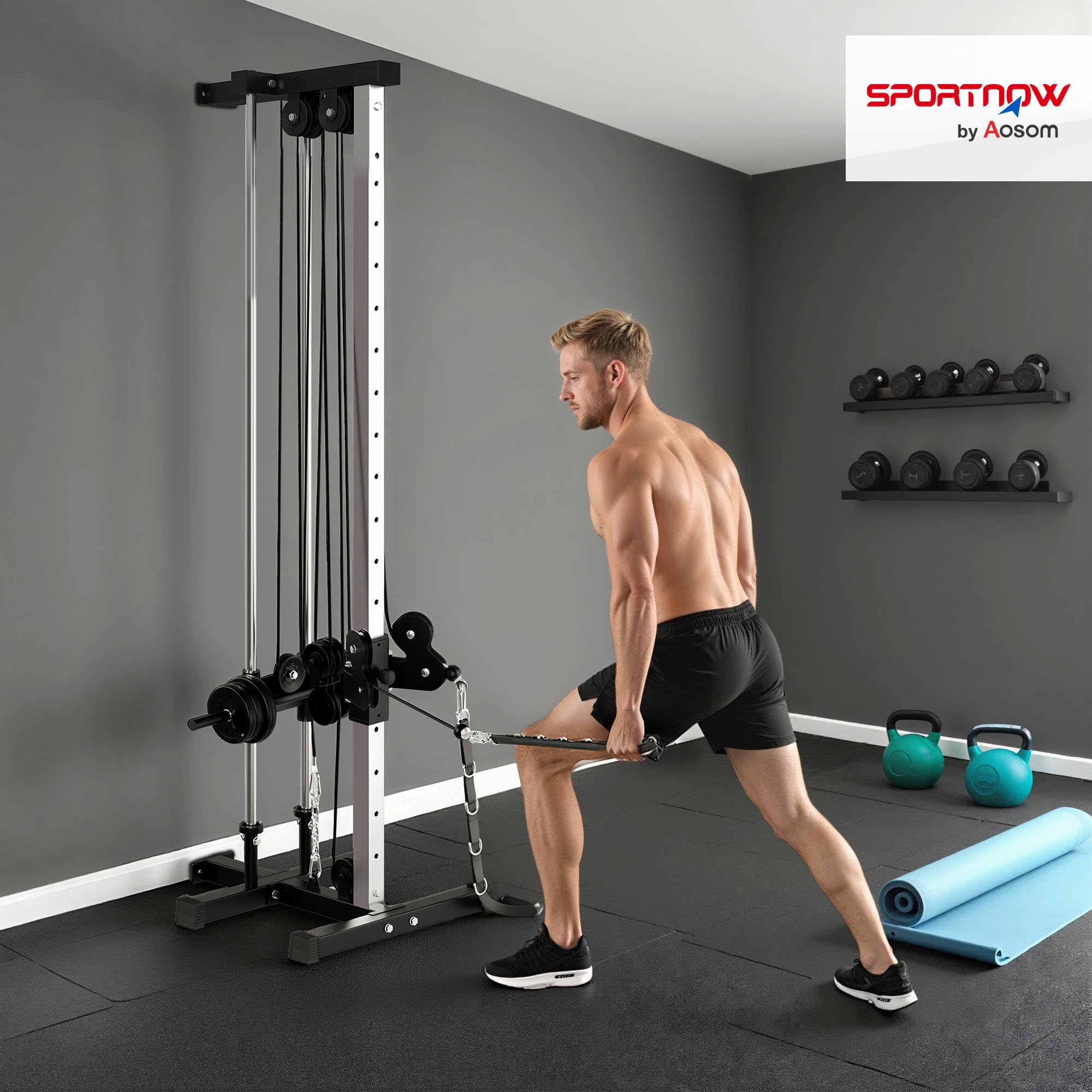 sportnow-kraftstation-wandmontage-62x60x200-cm-schwarz image 2