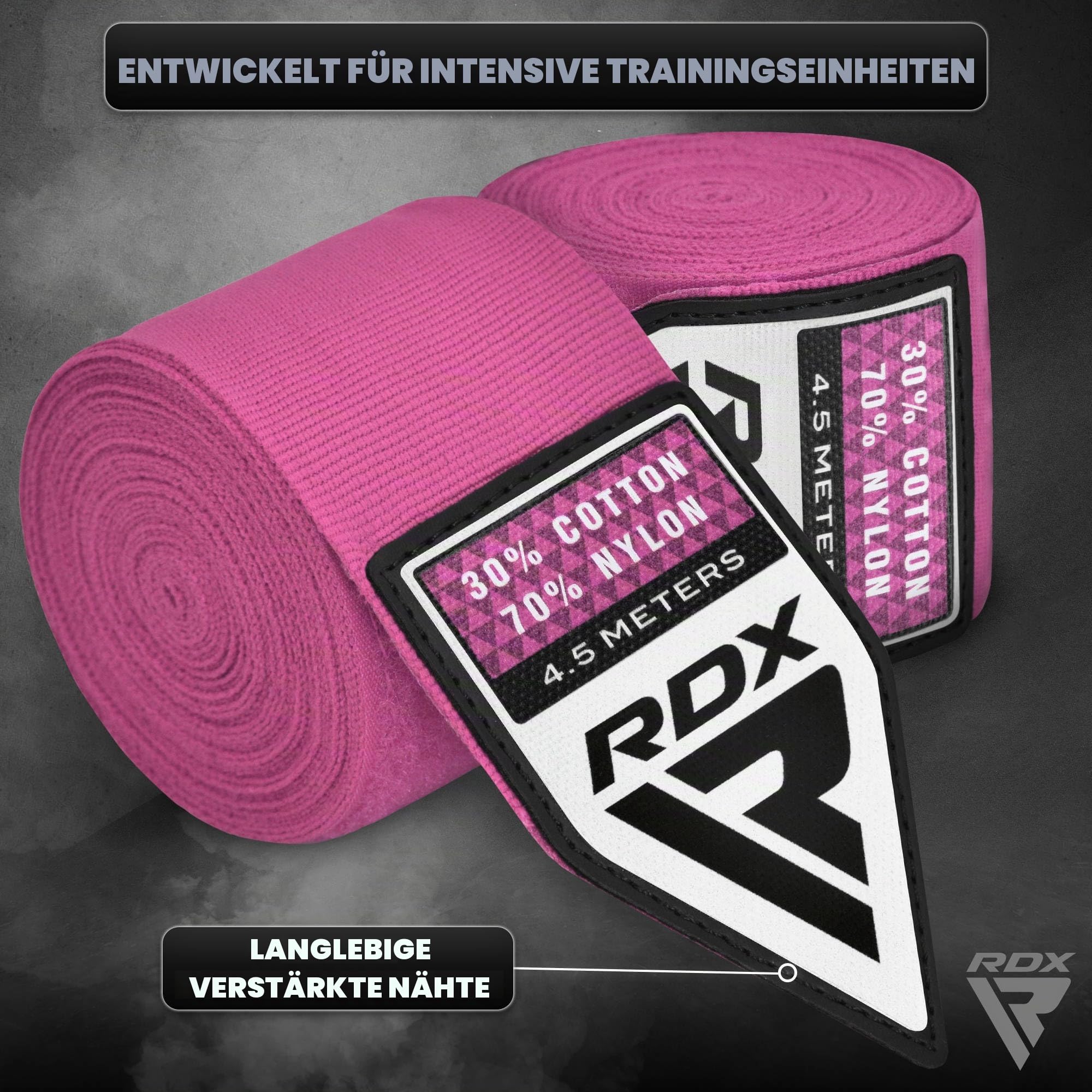 rdx-4-5m-profi-boxbandagen-hand-wraps-baumwolle-elastisch-mit-daumenschlaufe image 6