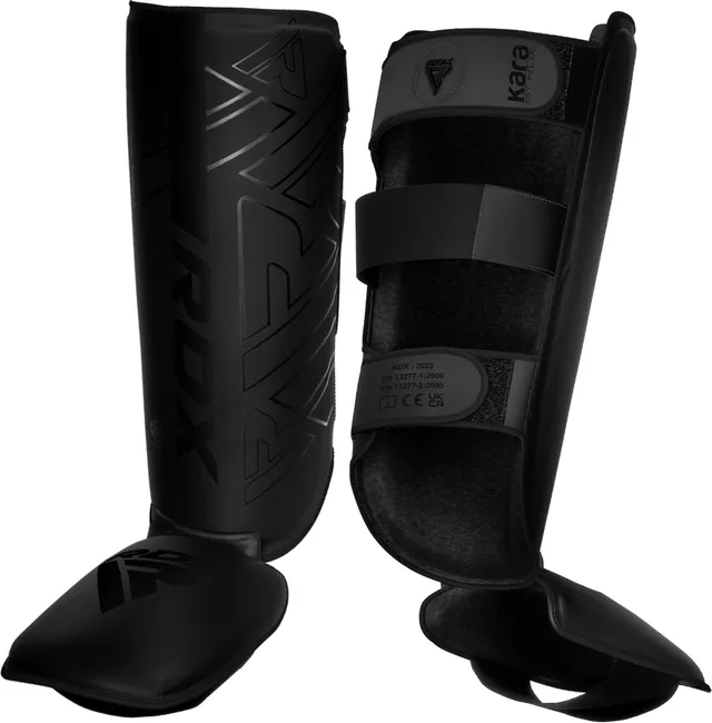 rdx-kara-schienbeinschoner-muay-thai-kickboxen-maya-hide-leder image 1