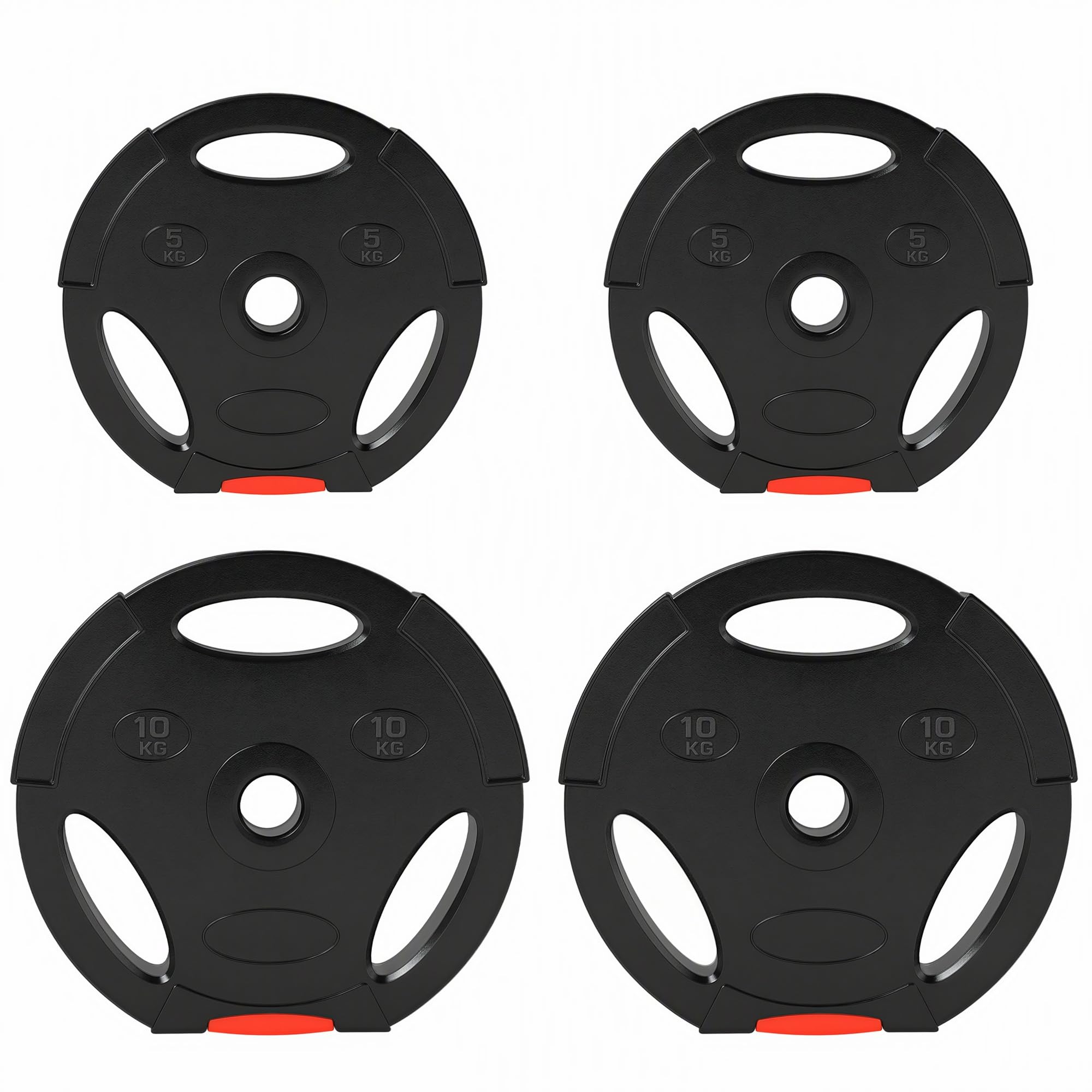 sportnow-hantelscheiben-set-30-kg-4er-set-2-5-cm image 1