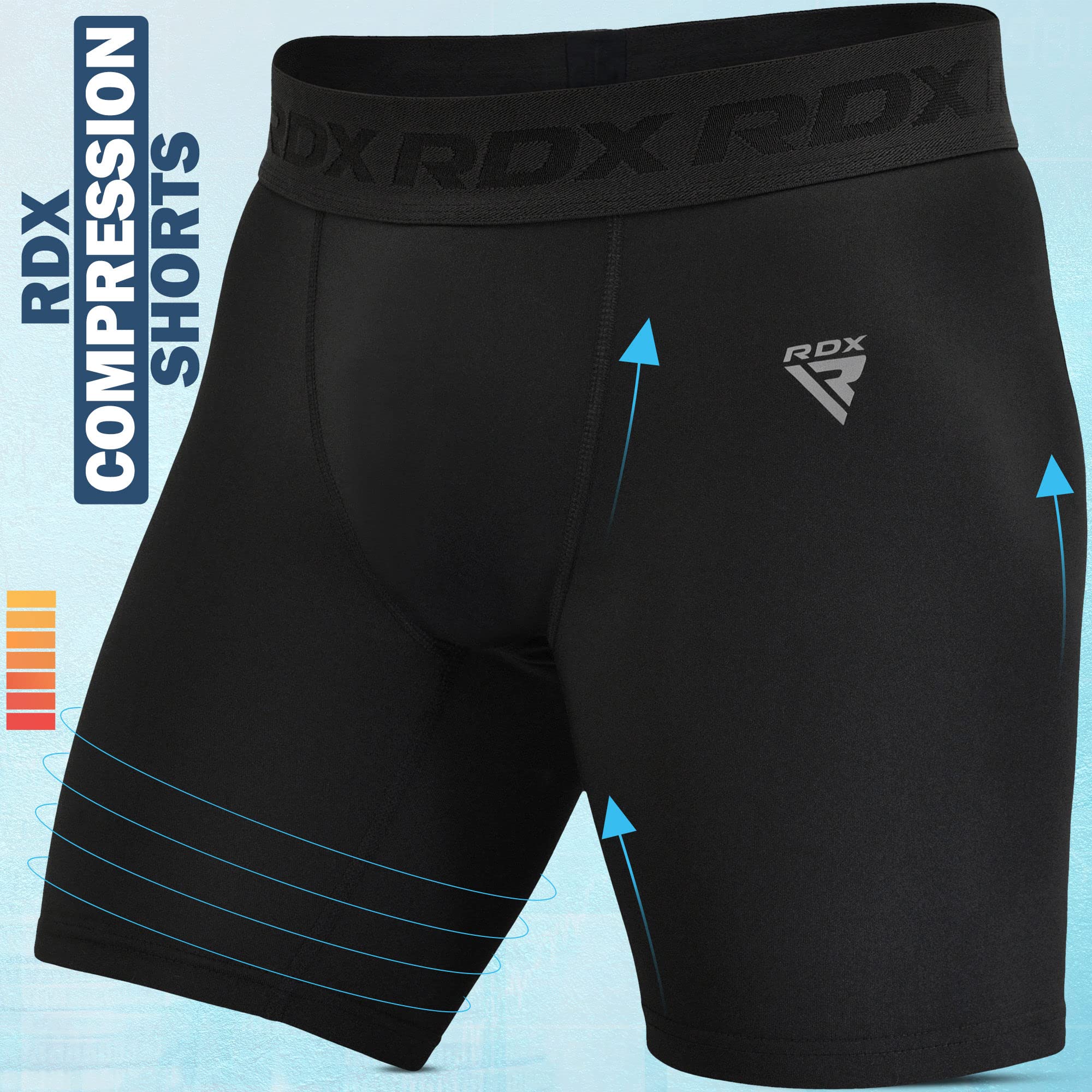 rdx-kompressionsshorts-herren-baselayer-sport-tights-halblang image 5