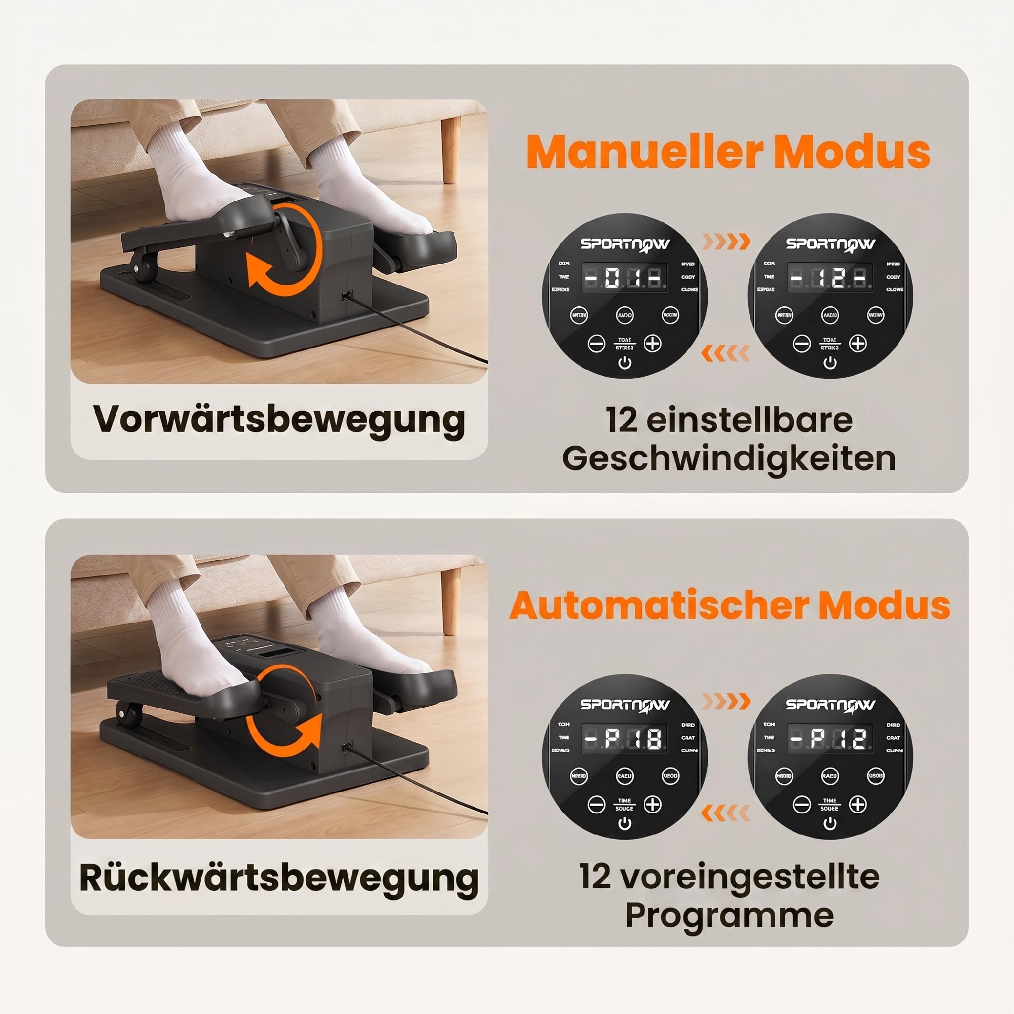 sportnow-mini-elektrischer-ellipsentrainer-mit-fernbedienung image 3
