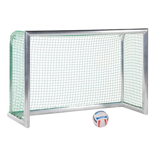 sport-thieme-mini-fu-balltor-professional-kompakt-alu-naturblank image 7