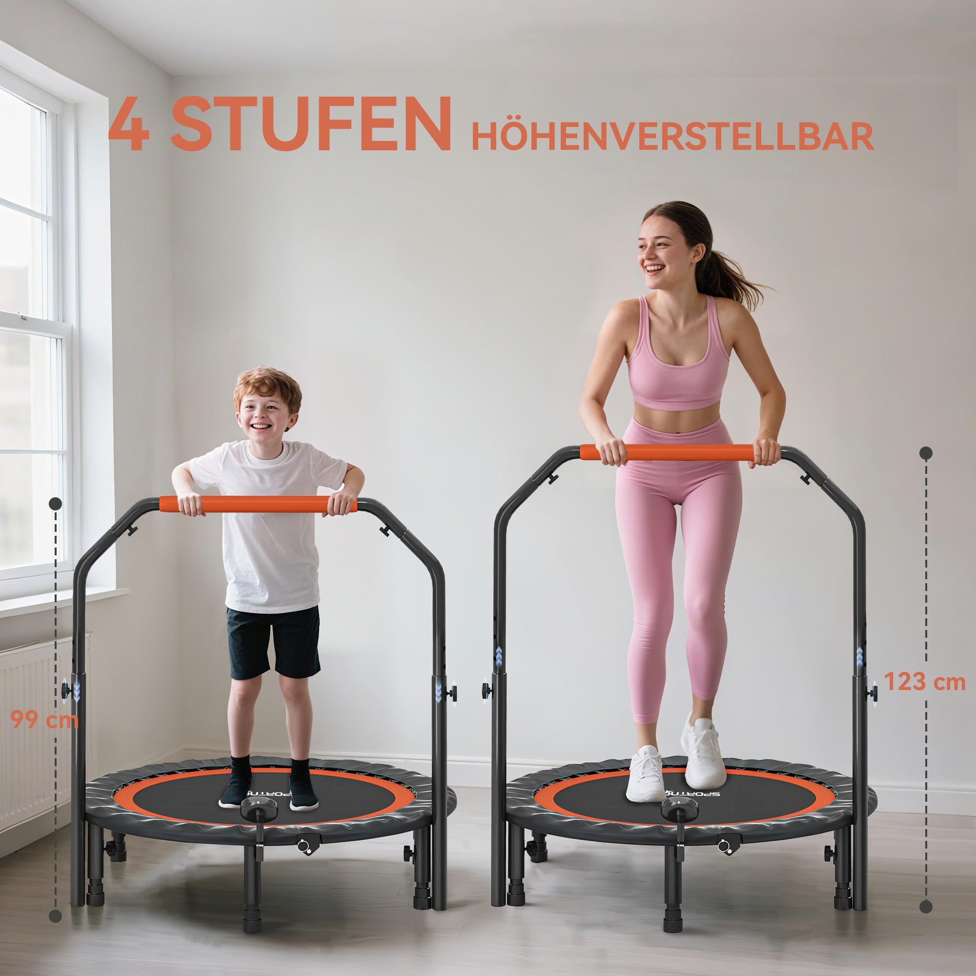 sportnow-fitness-trampolin-102-cm-faltbar-mit-lcd-monitor image 3