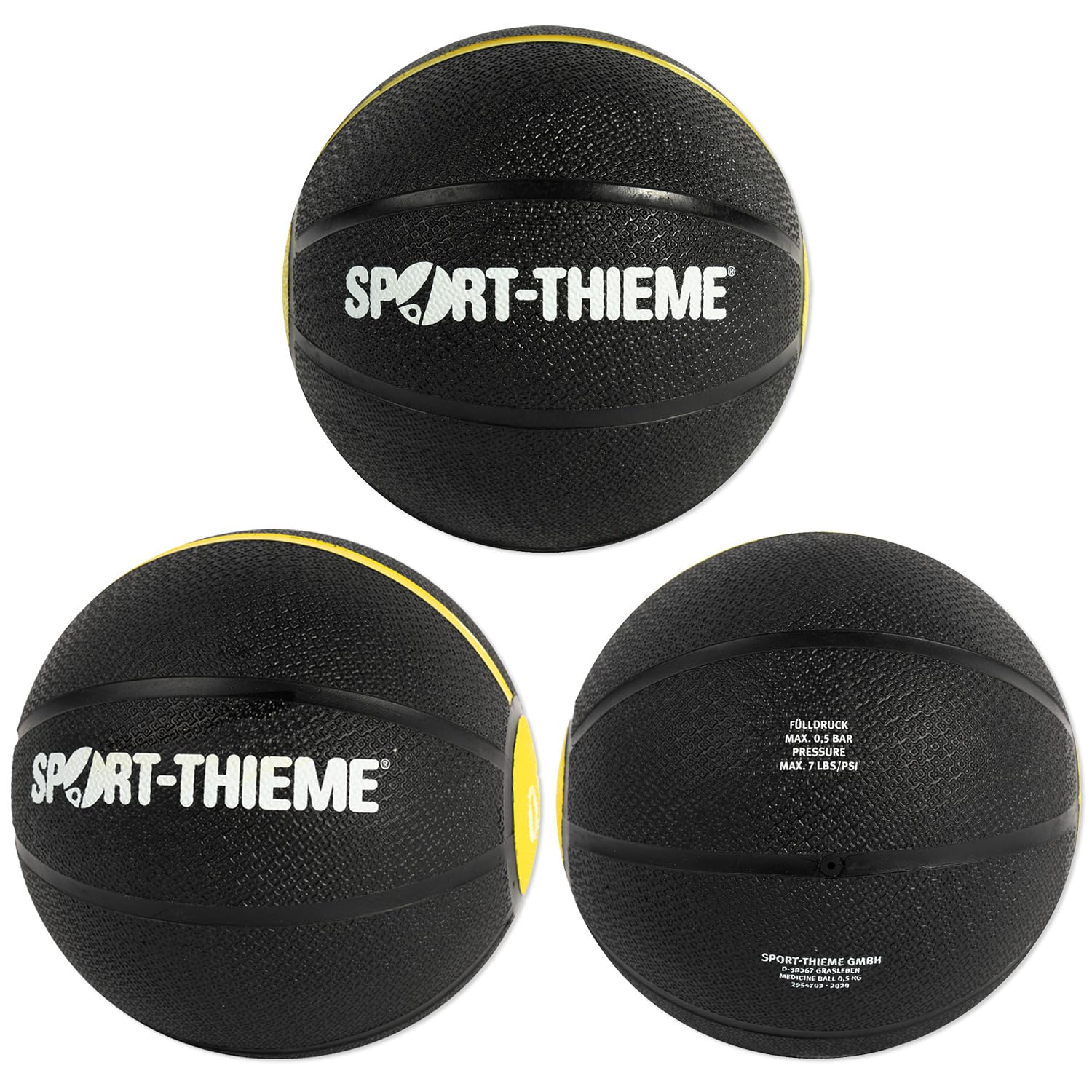 sport-thieme-medizinball-gym-gummi-medizinball image 1