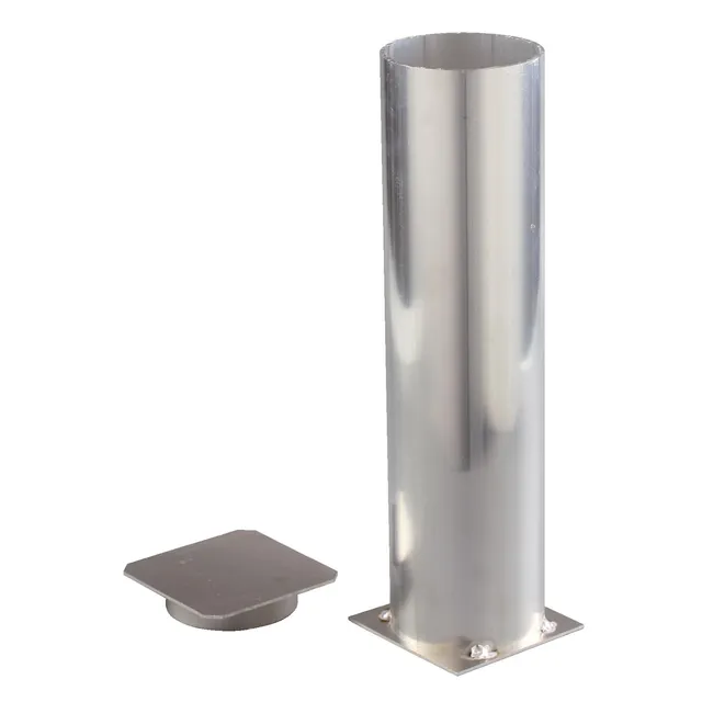 sport-thieme-bodenh-lse-aluminium-f-r-volleyballpfosten-80x80-83-mm image 1