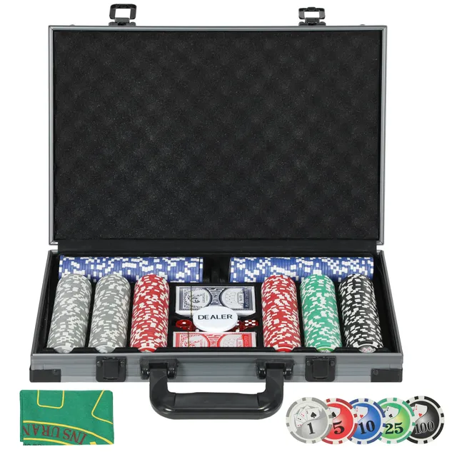 sportnow-pokerset-pokerkoffer-400-chips-11-5-g image 1
