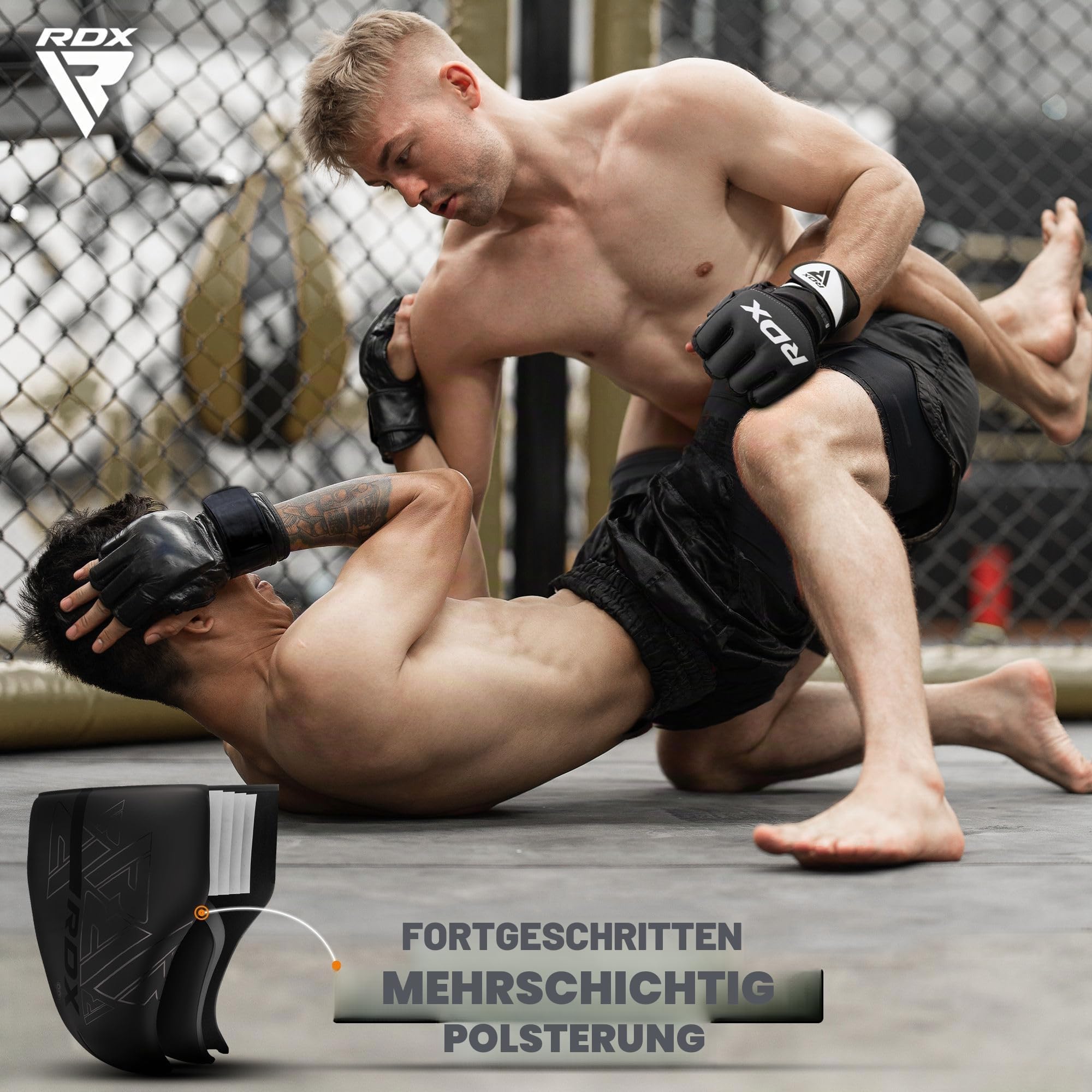 rdx-kara-tiefschutz-herren-maya-hide-leder-groin-guard-mma-boxen-muay-thai image 3