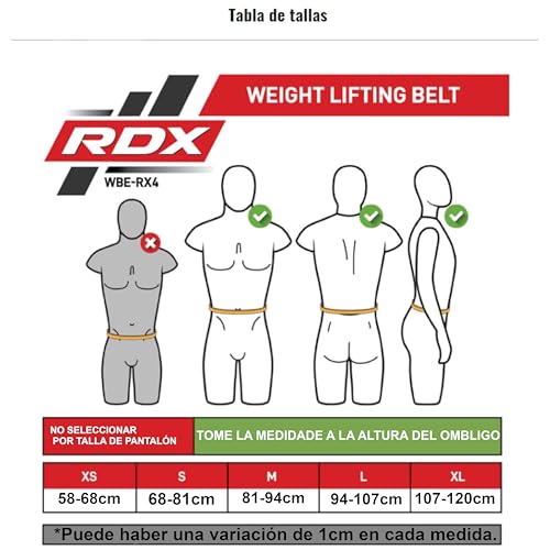 rdx-rx4-weightlifting-belt-verstellbarer-nylongurt-mit-eva-schaum-f-r-krafttrain image 7