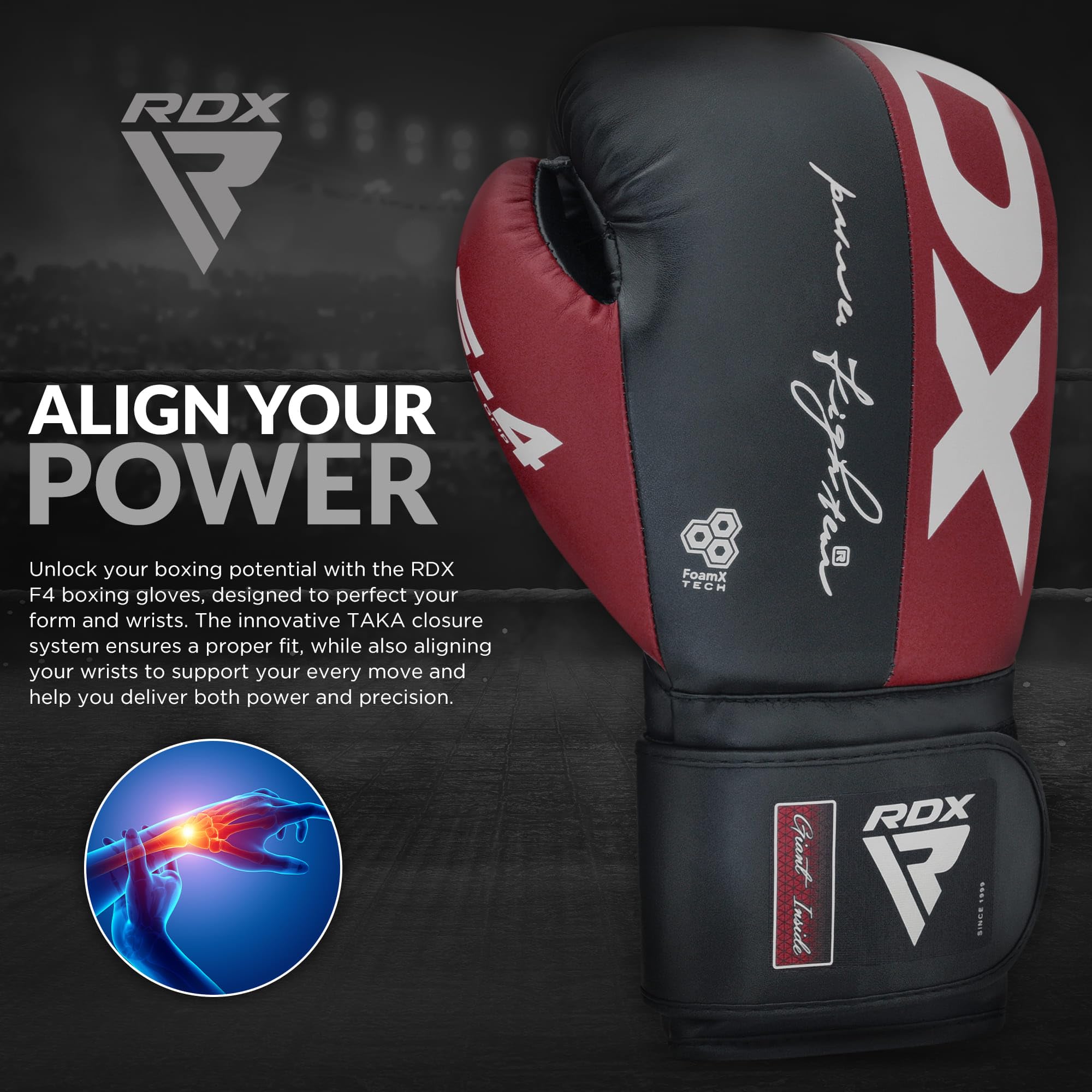 rdx-f4-boxhandschuhe-maya-hide-leder-8-16-oz image 7