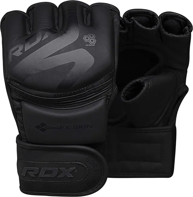 rdx-f15-noir-mma-handschuhe-grappling-gloves-sparring image 1