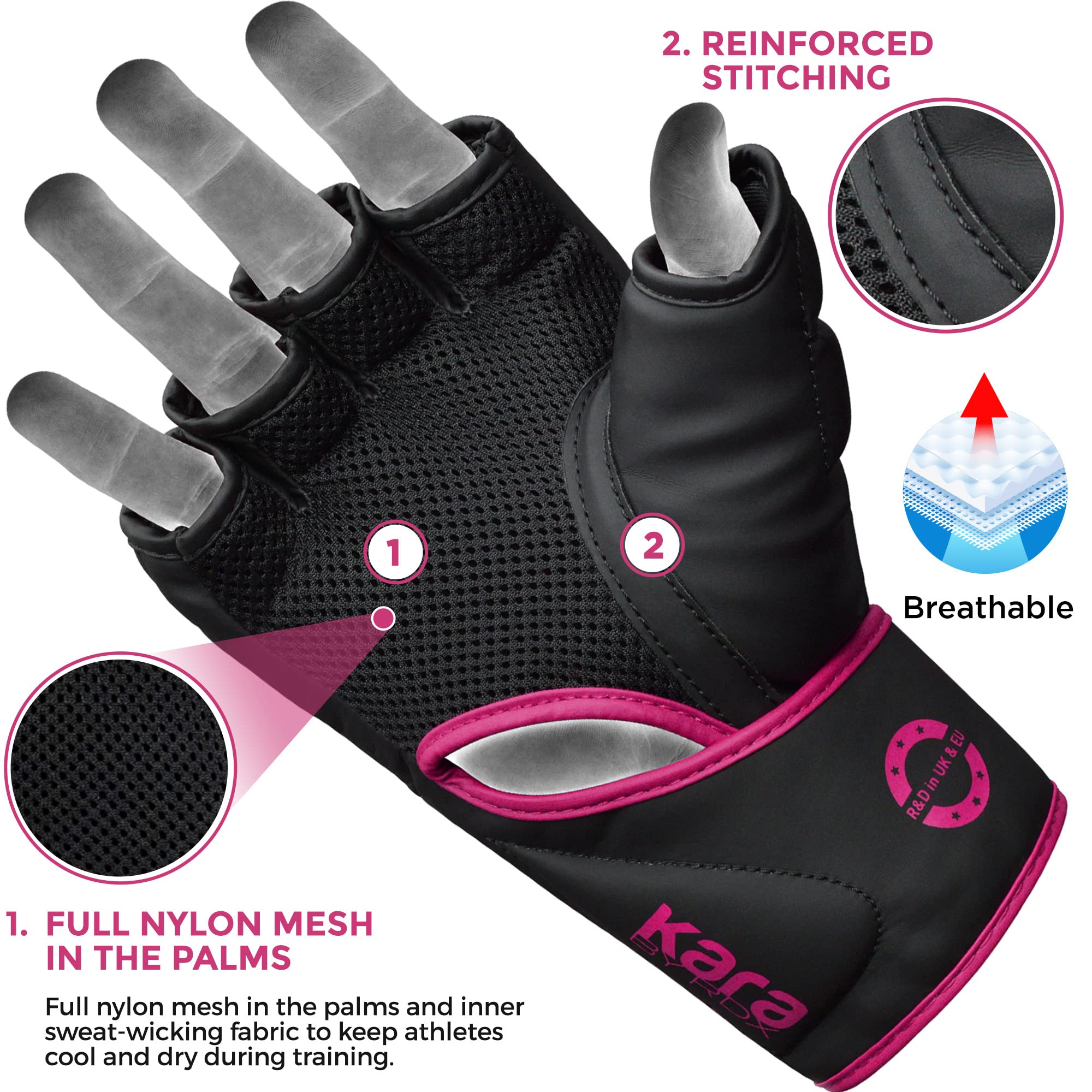 rdx-f6-mma-handschuhe-maya-hide-leder-schwarz image 6
