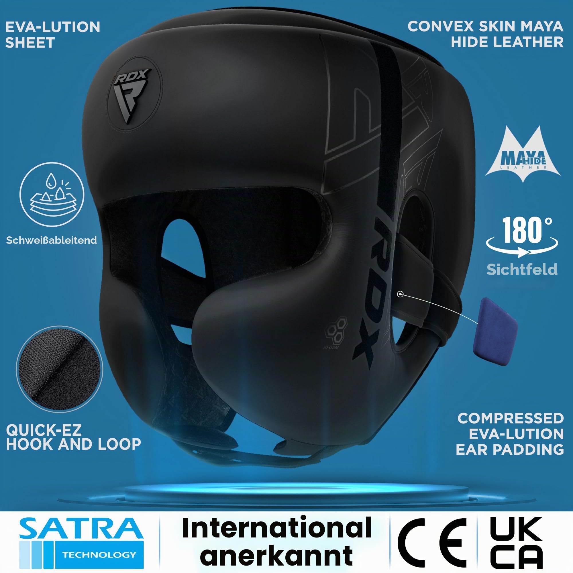 rdx-kara-kinder-box-kopfschutz-maya-hide-leder image 2