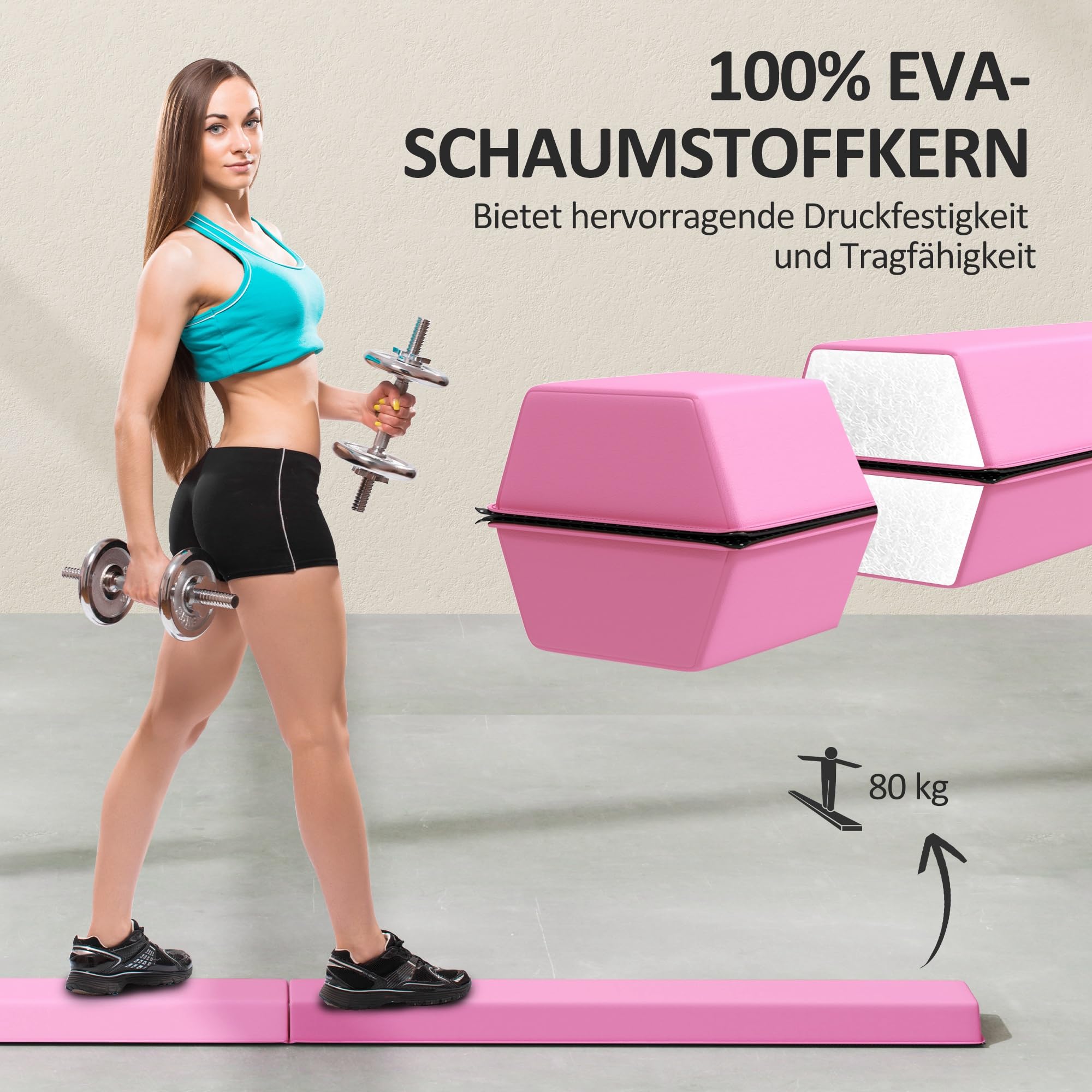 sportnow-klappbarer-schwebebalken-236-cm-80-kg-tragkraft-10-cm-wettkampfbreite-e image 4
