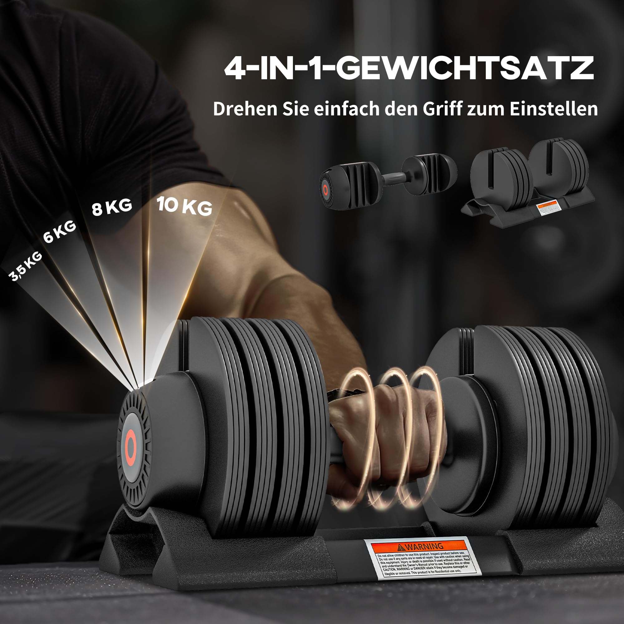sportnow-verstellbare-hantel-3-5-24-kg-mit-ablage image 3