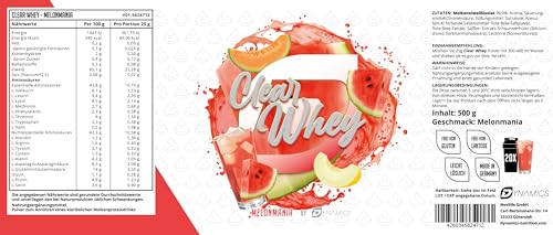 dynamics-clear-whey-isolate-500-g-melonmania image 4